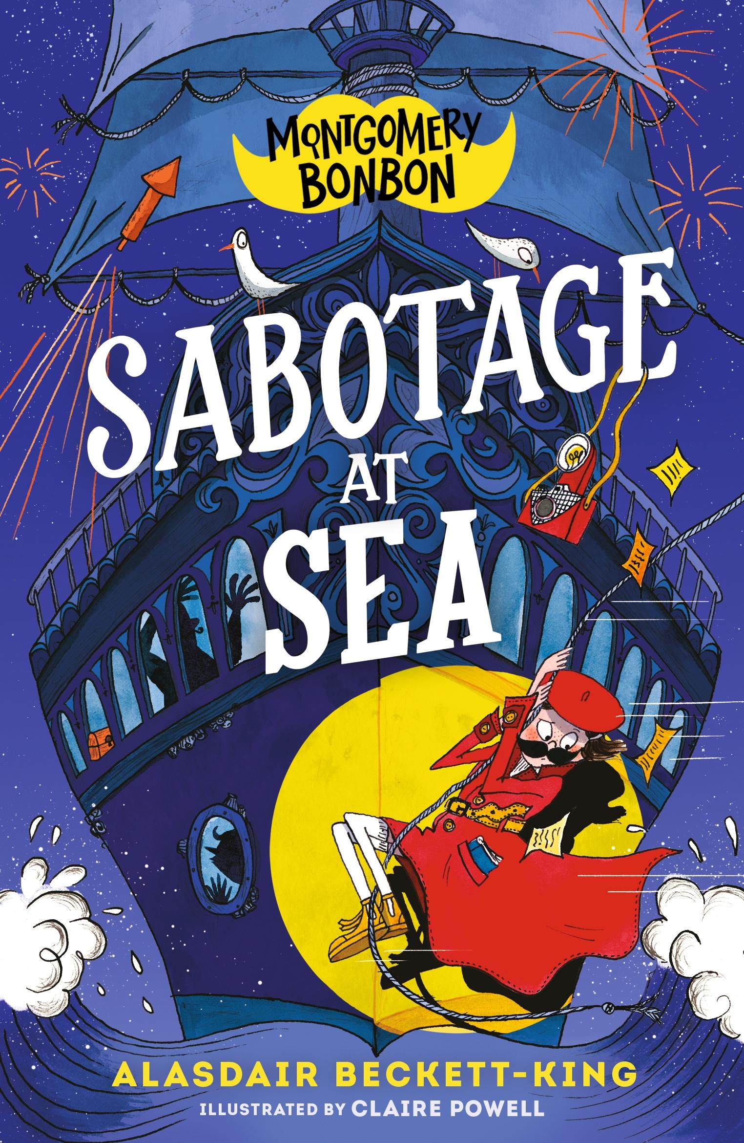 Vorderes Coverbild Montgomery Bonbon: Sabotage at Sea