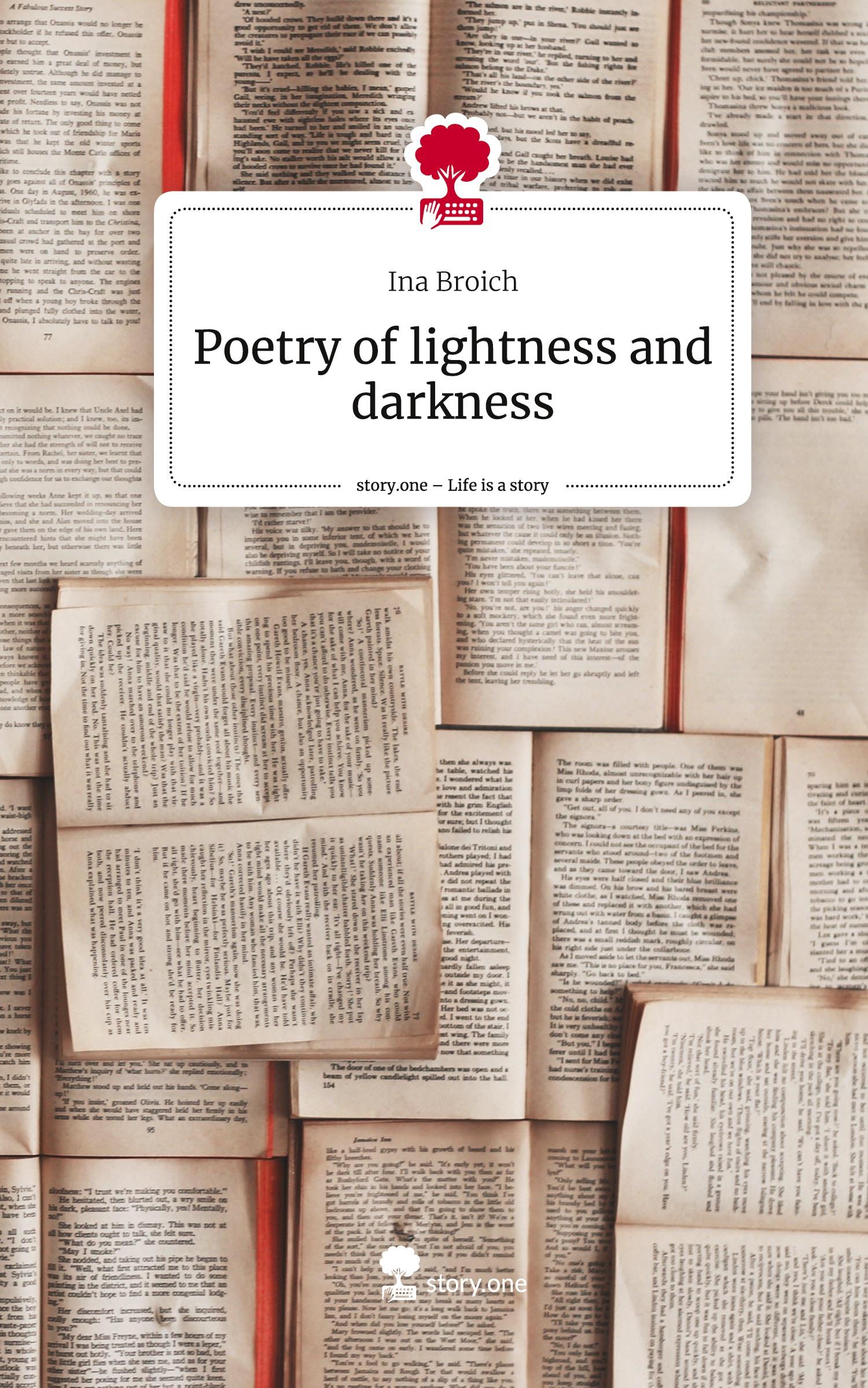 Vorderes Coverbild Poetry of lightness and darkness. Life is a Story - story.one