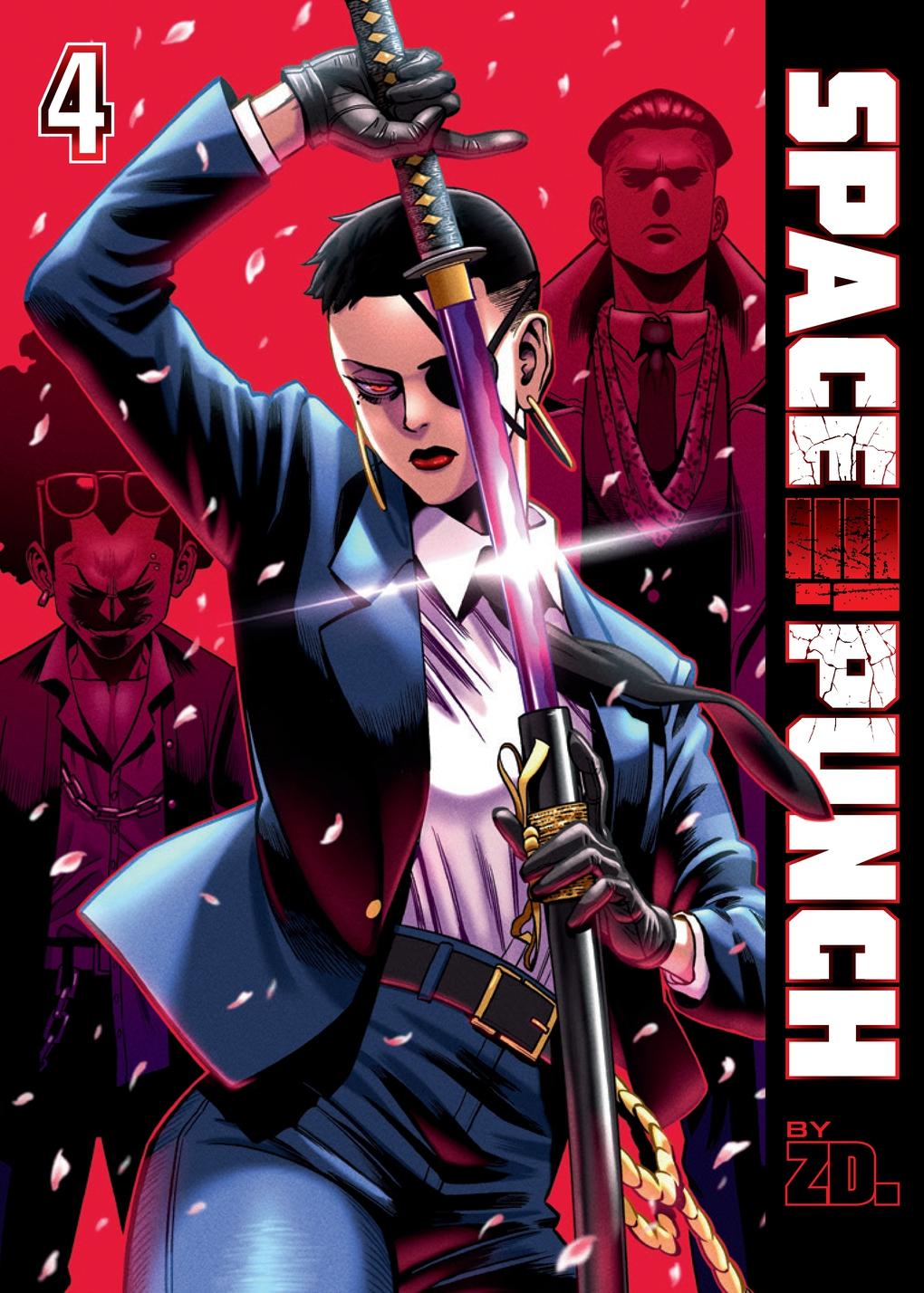 Vorderes Coverbild Space Punch Volume 4