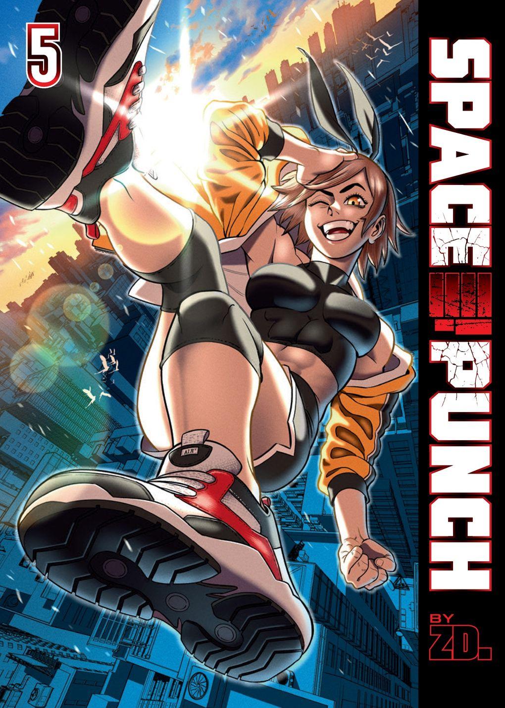 Vorderes Coverbild Space Punch Volume 5