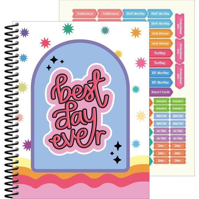 Vorderes Coverbild Retro Remix Teacher Planner