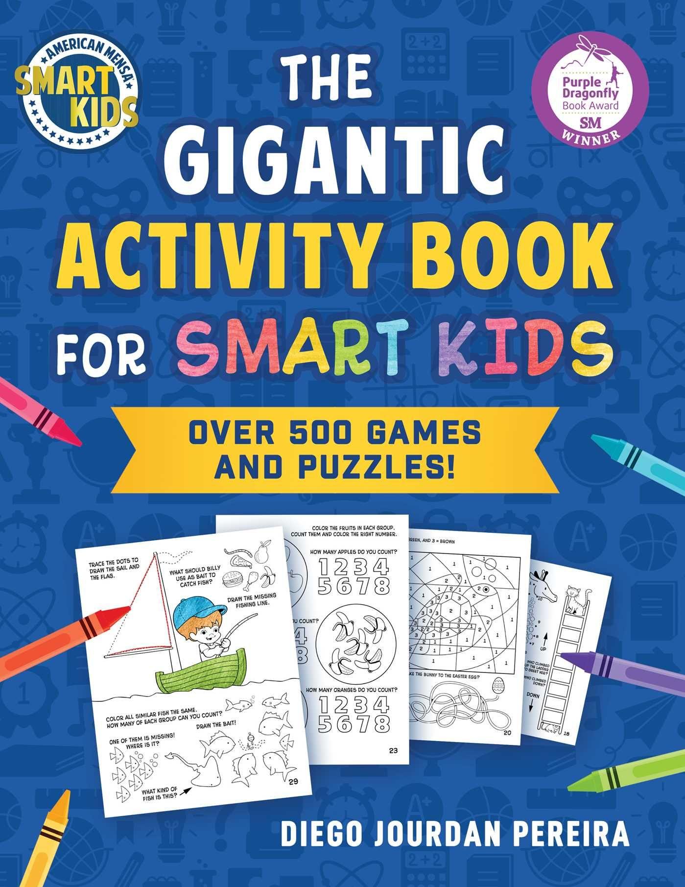 Vorderes Coverbild The Gigantic Activity Book for Smart Kids