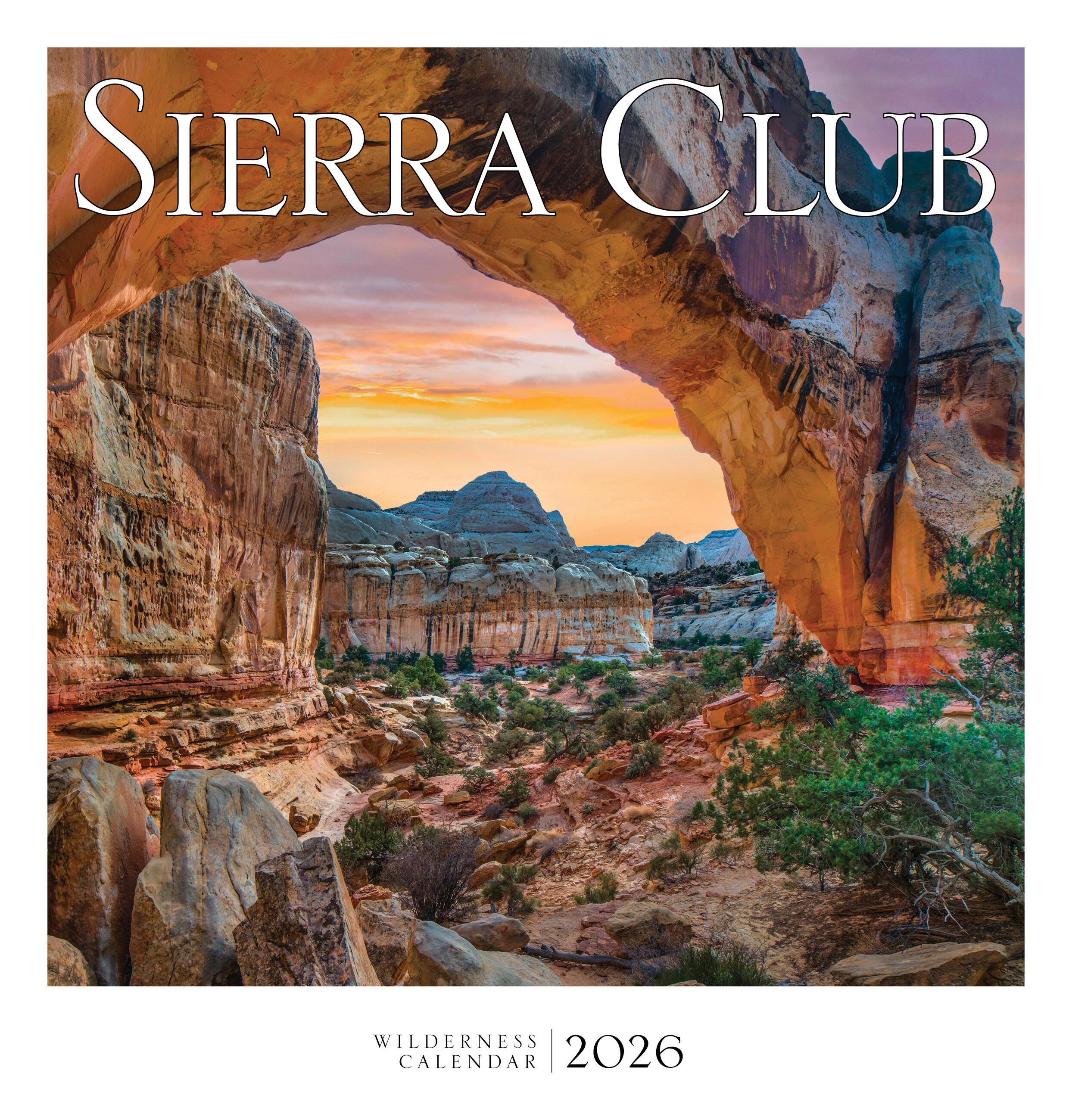 Vorderes Coverbild Sierra Club Wilderness Calendar 2026