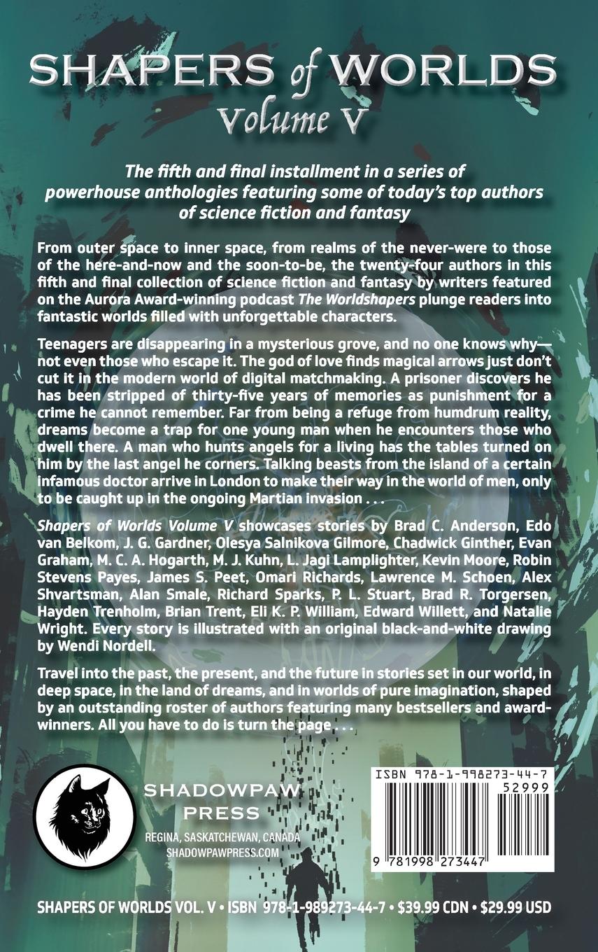 Rückseitencover Shapers of Worlds Volume V