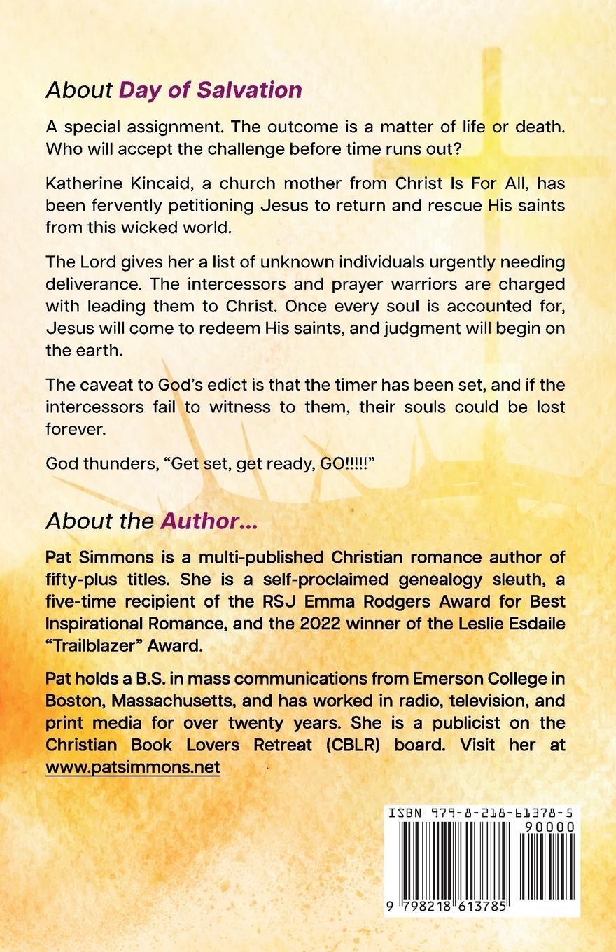 Rückseitencover Day of Salvation