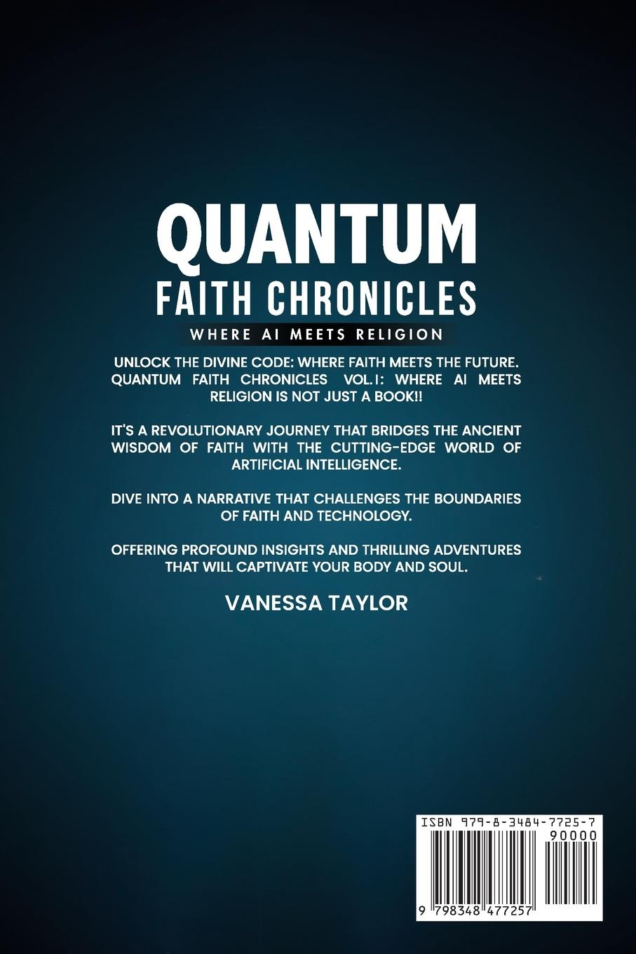 Rückseitencover VOL. I Quantum Faith Chronicles