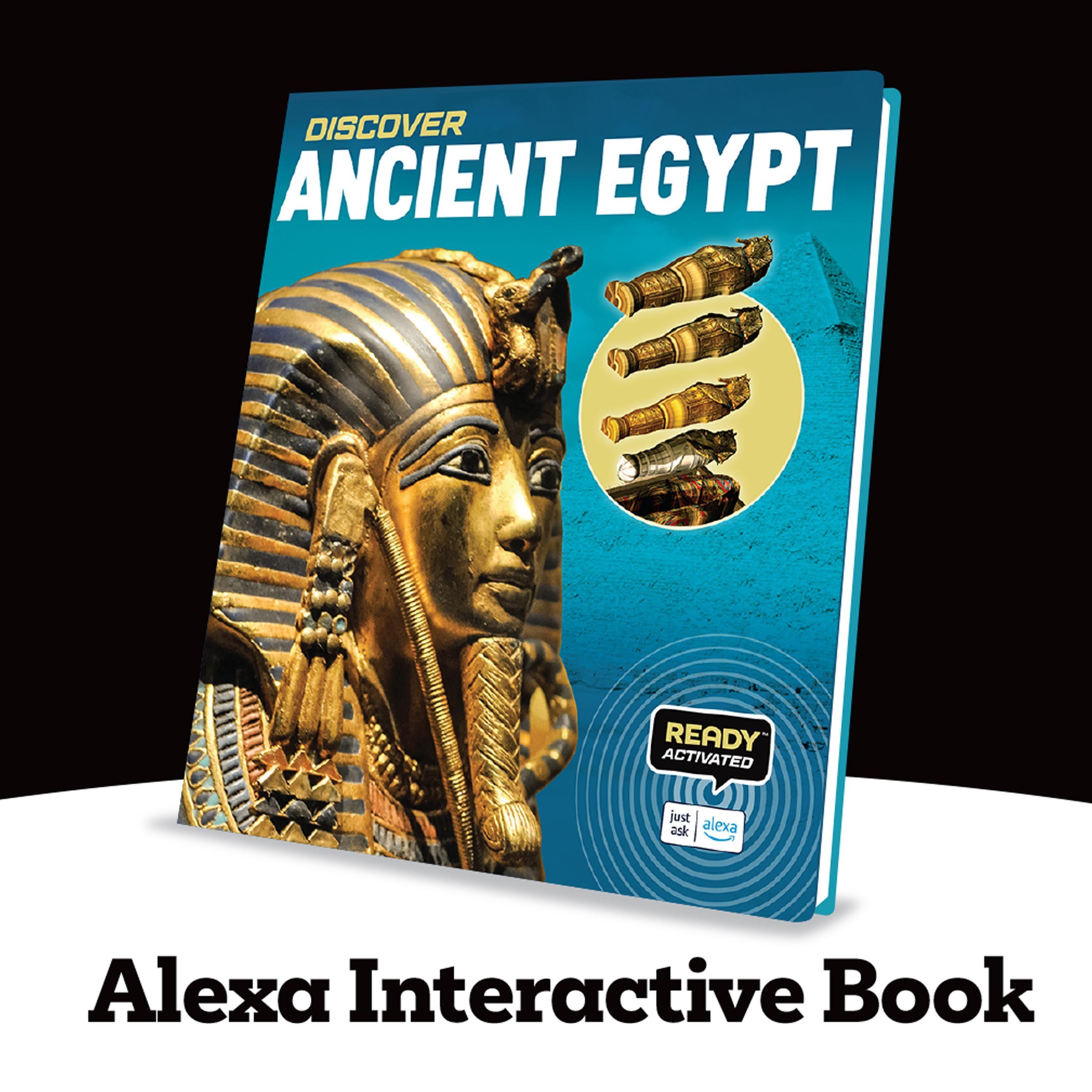 Vorderes Coverbild Discover: Ancient Egypt (Ready Activated: A Readyland Alexa Interactive Book)
