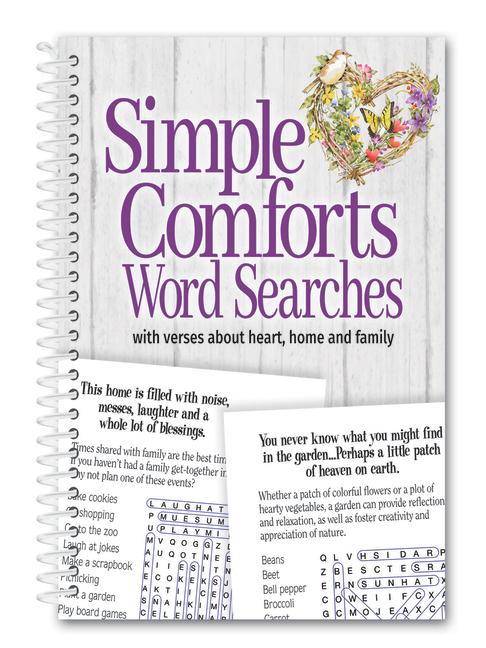 Vorderes Coverbild Simple Comforts Word Searches