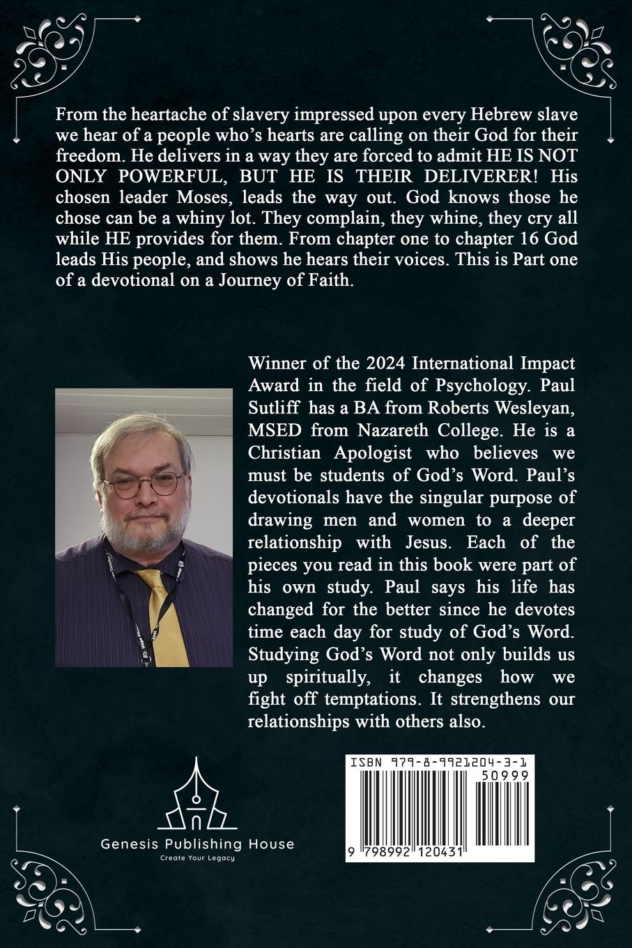 Rückseitencover Exodus Book I