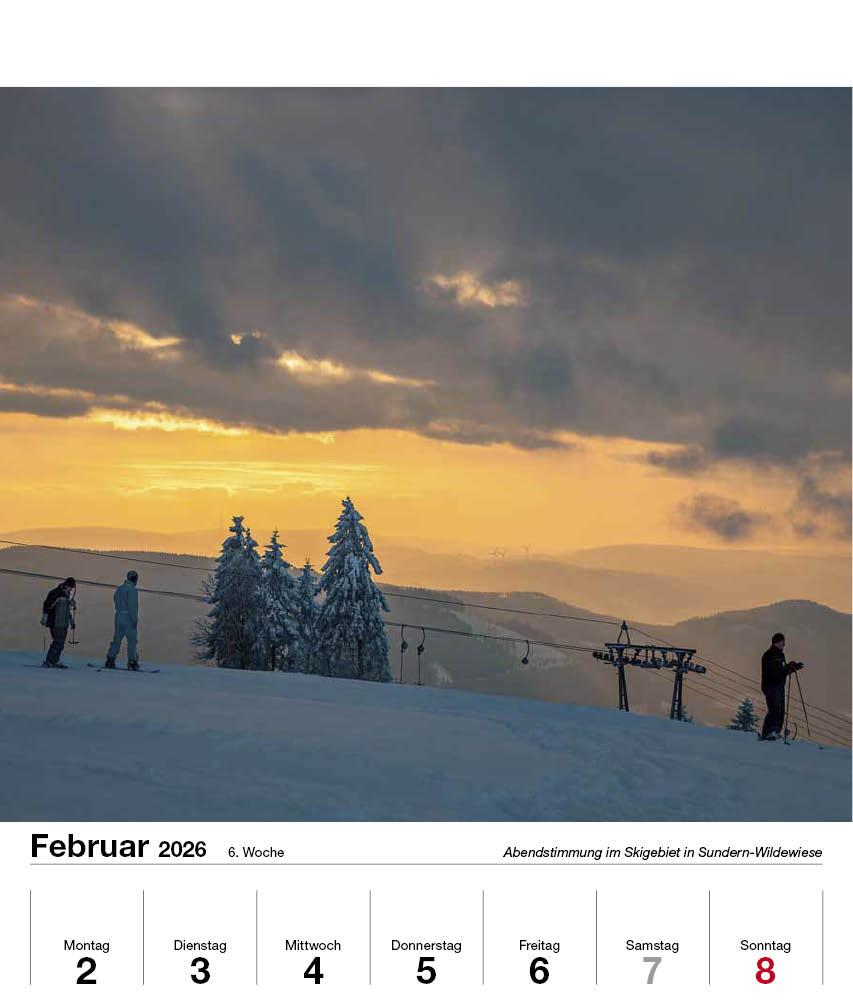 Beispielinhalt (Bild) Schönes Sauerland 2026