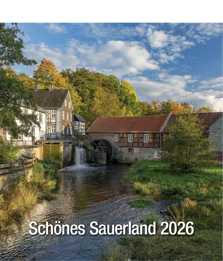 Vorderes Coverbild Schönes Sauerland 2026