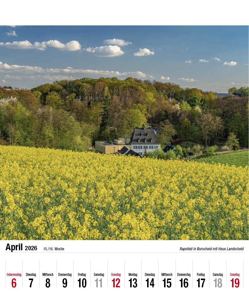 Beispielinhalt (Bild) Schönes Bergisches Land 2026