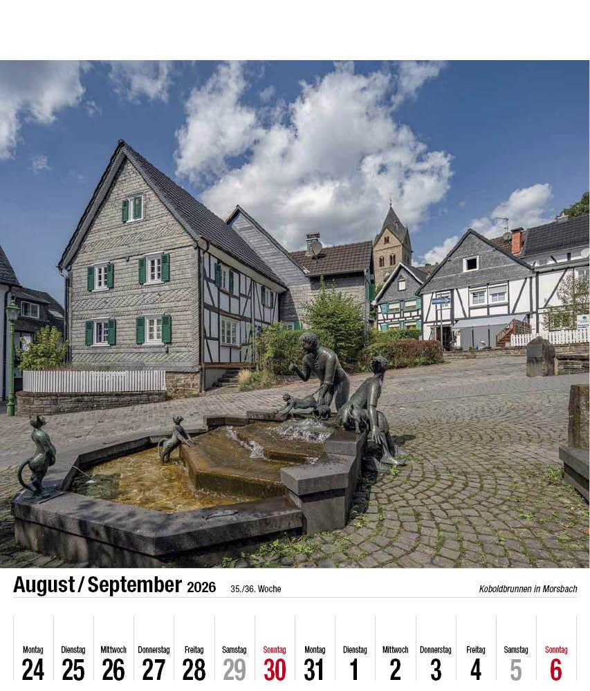 Beispielinhalt (Bild) Schönes Bergisches Land 2026
