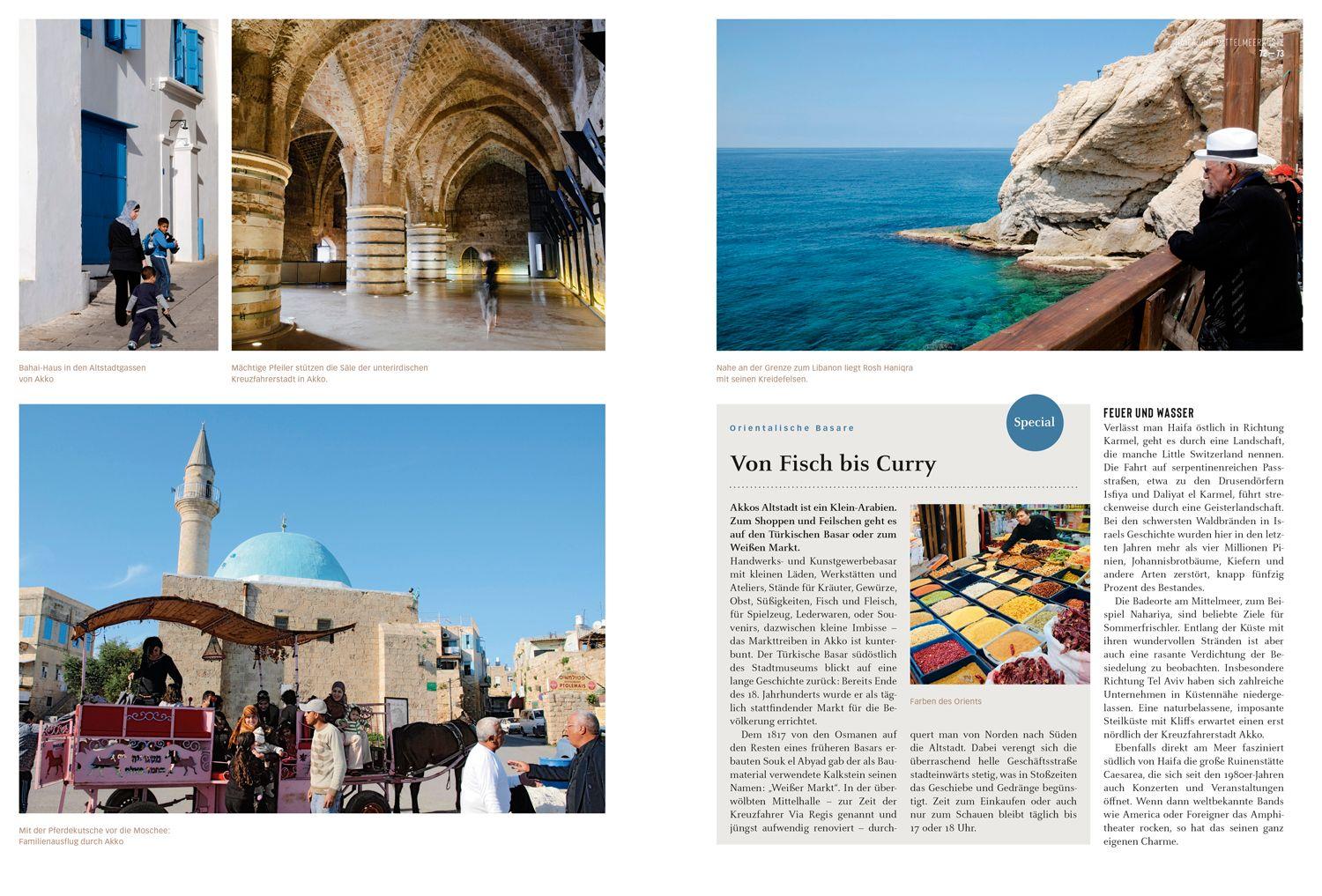 Beispielinhalt (Bild) DuMont Bildatlas Israel