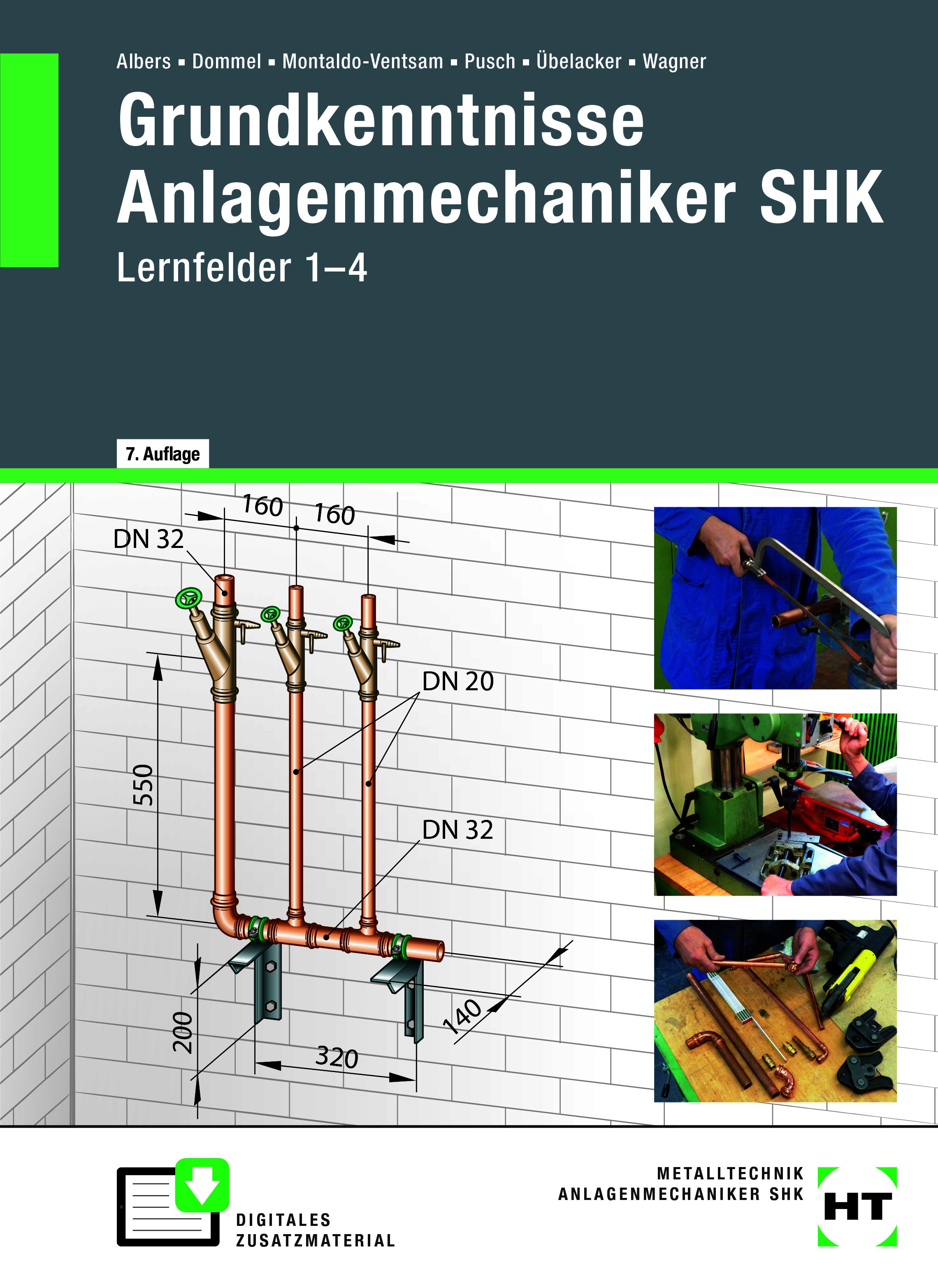 Vorderes Coverbild eBook inside: Buch und eBook Grundkenntnisse Anlagenmechaniker SHK