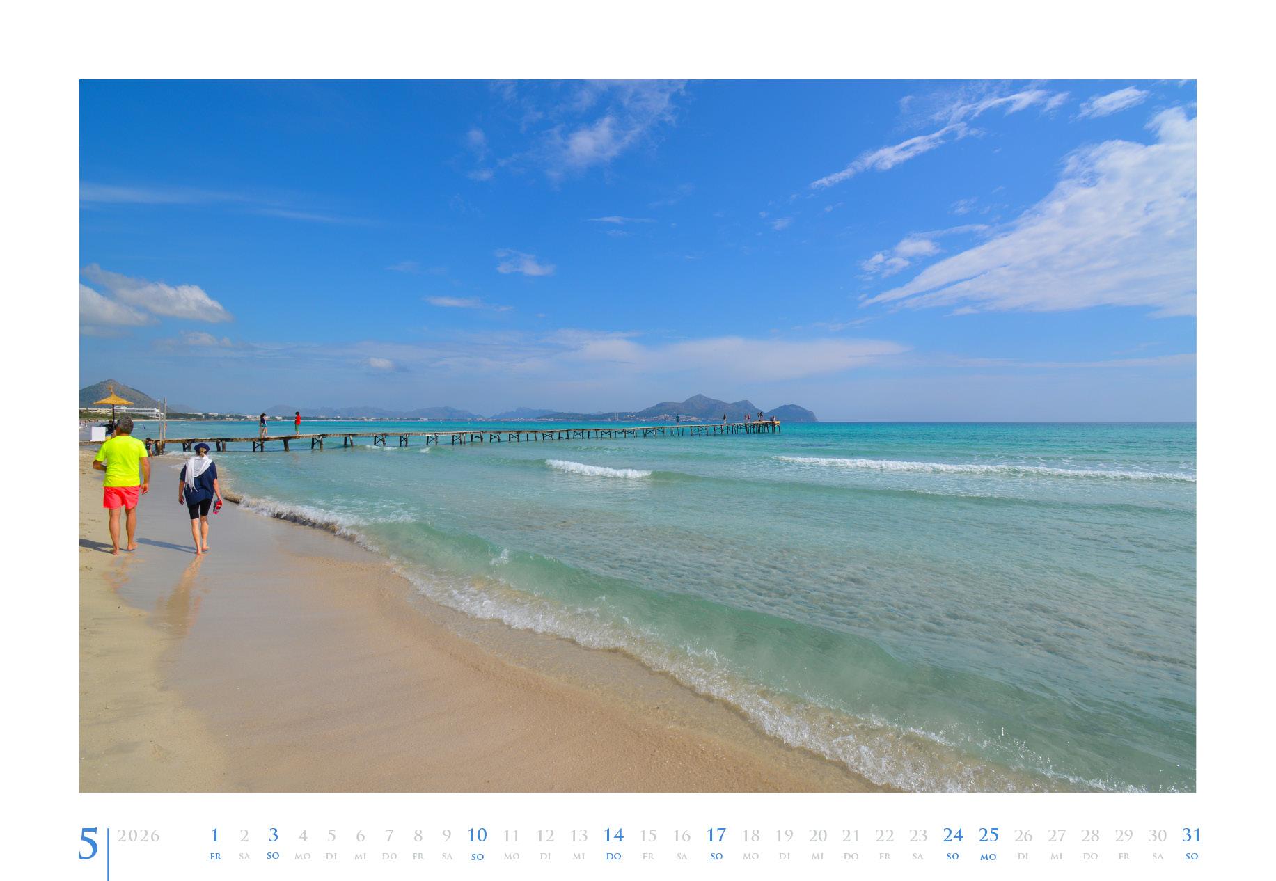 Beispielinhalt (Bild) Reiseskizzen Mallorca aRT 2026