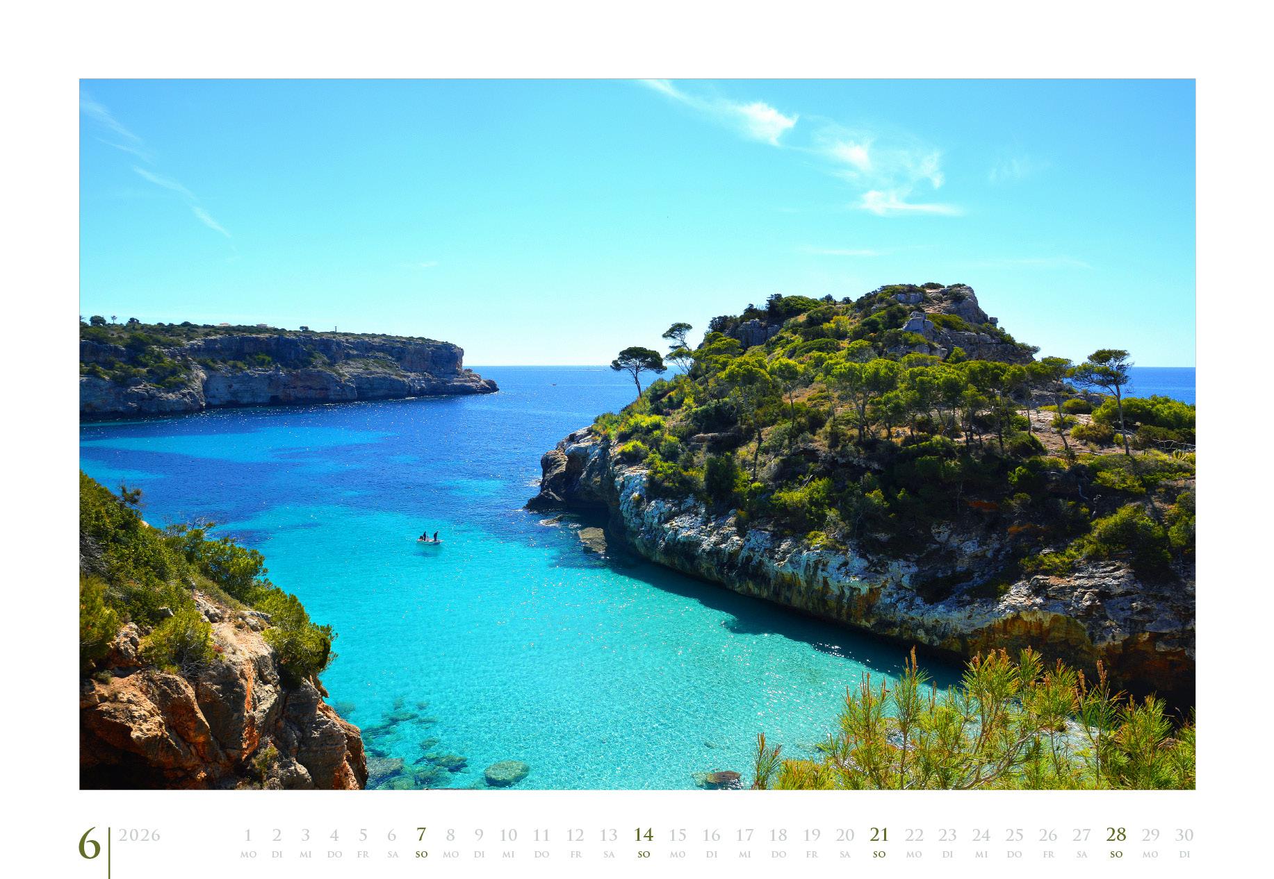 Beispielinhalt (Bild) Reiseskizzen Mallorca aRT 2026