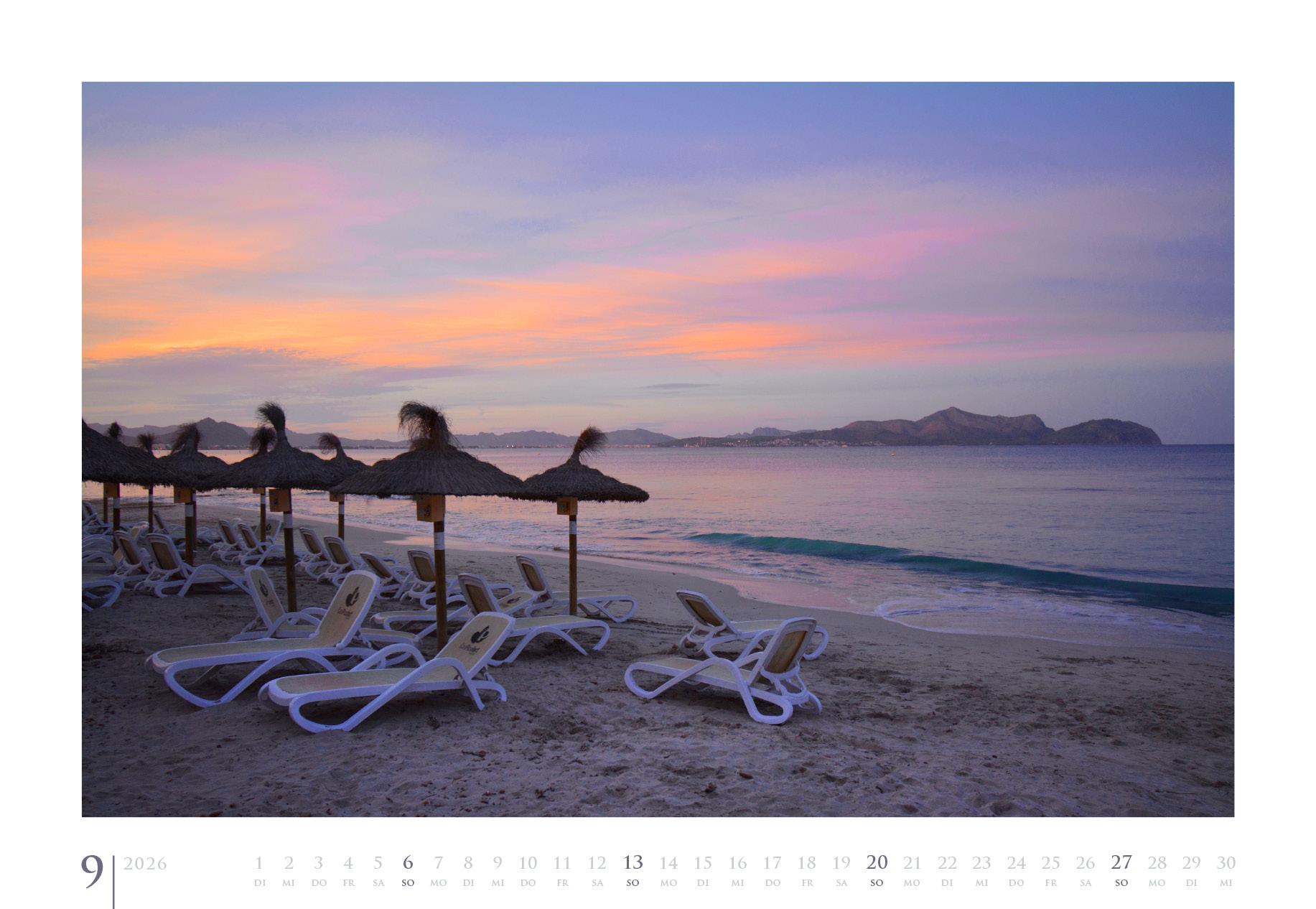 Beispielinhalt (Bild) Reiseskizzen Mallorca aRT 2026