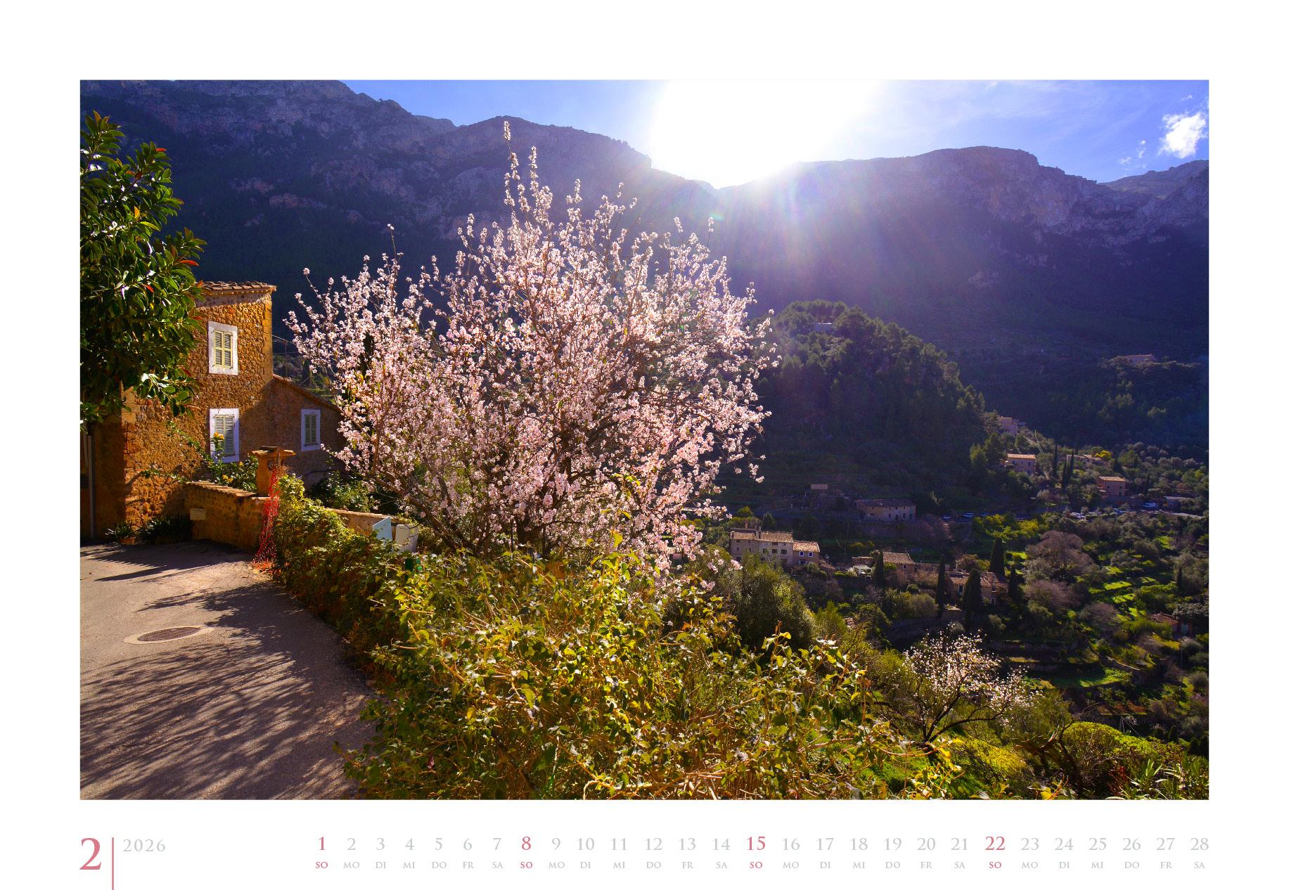 Beispielinhalt (Bild) Reiseskizzen Mallorca aRT 2026