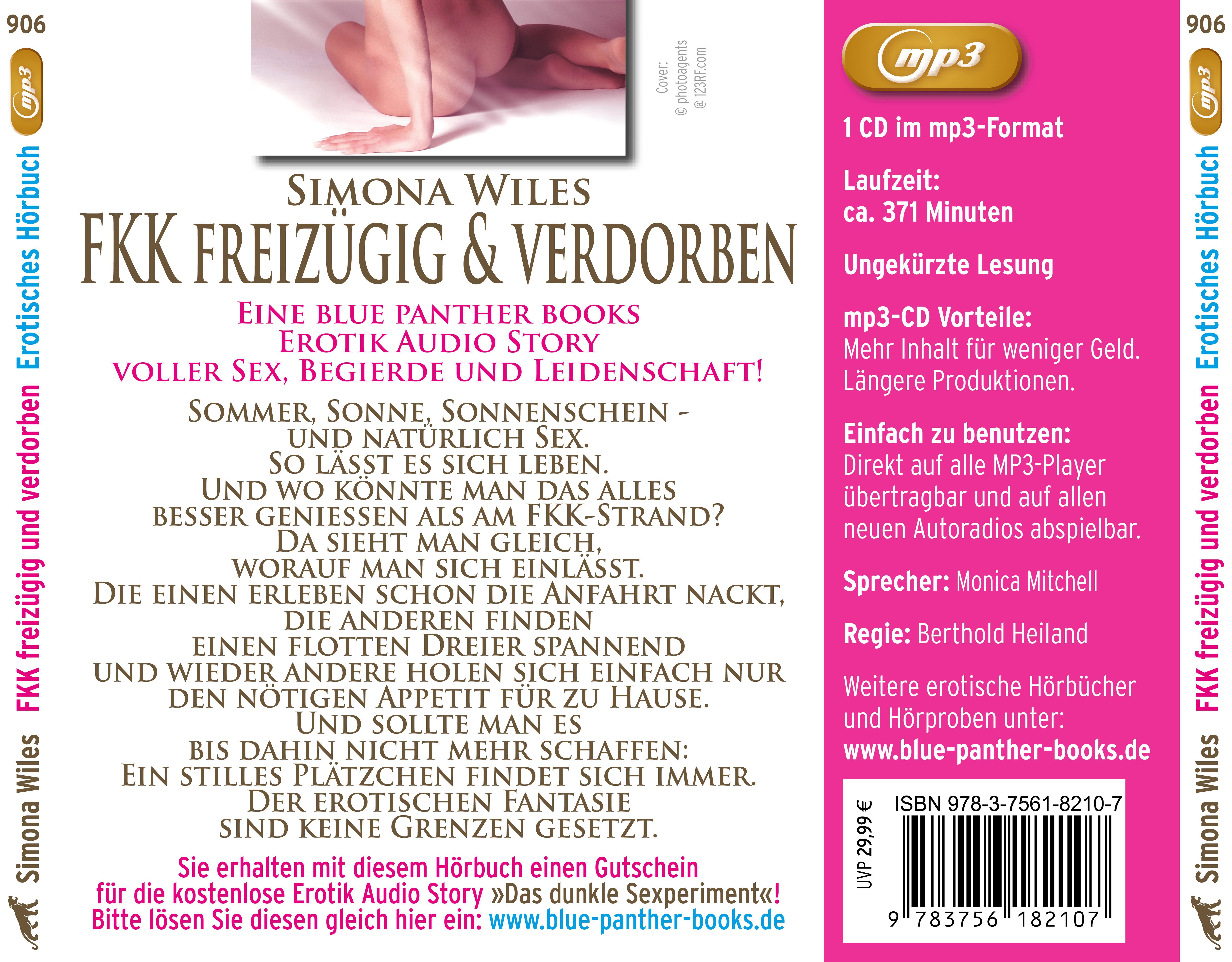 Rückseitencover FKK freizügig und verdorben | 11 Geile erotische Geschichten | Erotik Audio Story | Erotisches Hörbuch MP3CD