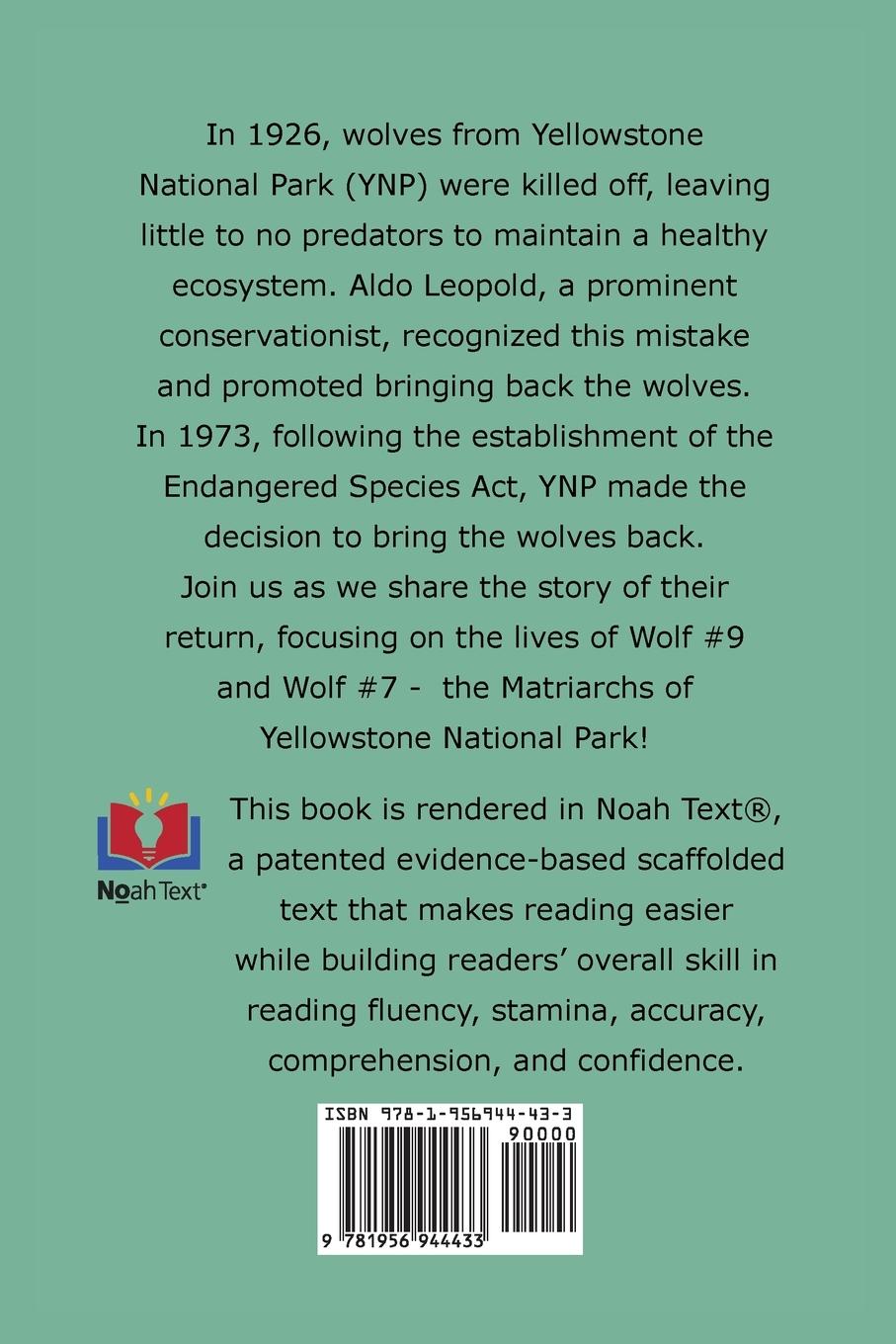 Rückseitencover Wolf Matriarchs of Yellowstone