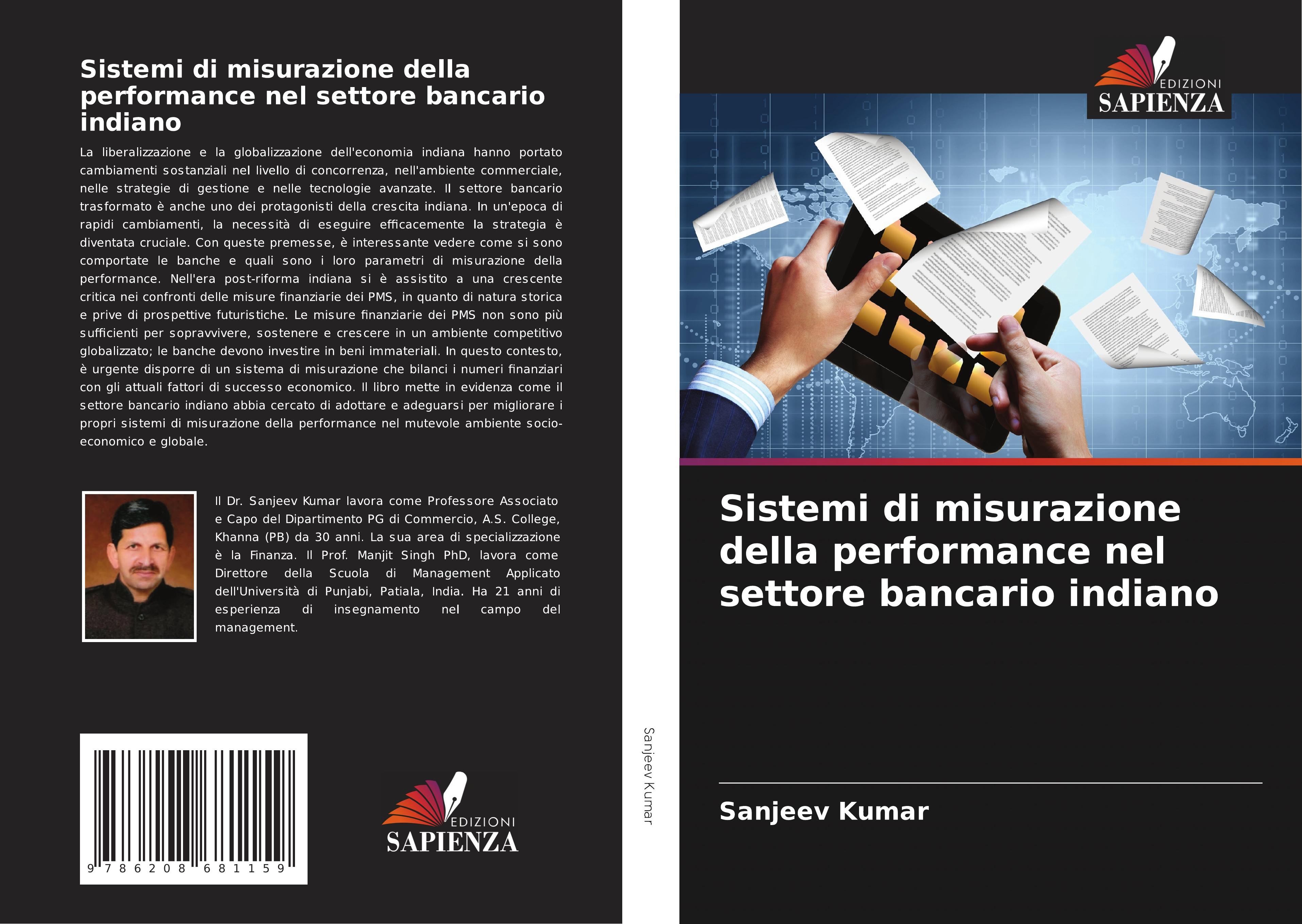Vorderes Coverbild Sistemi di misurazione della performance nel settore bancario indiano