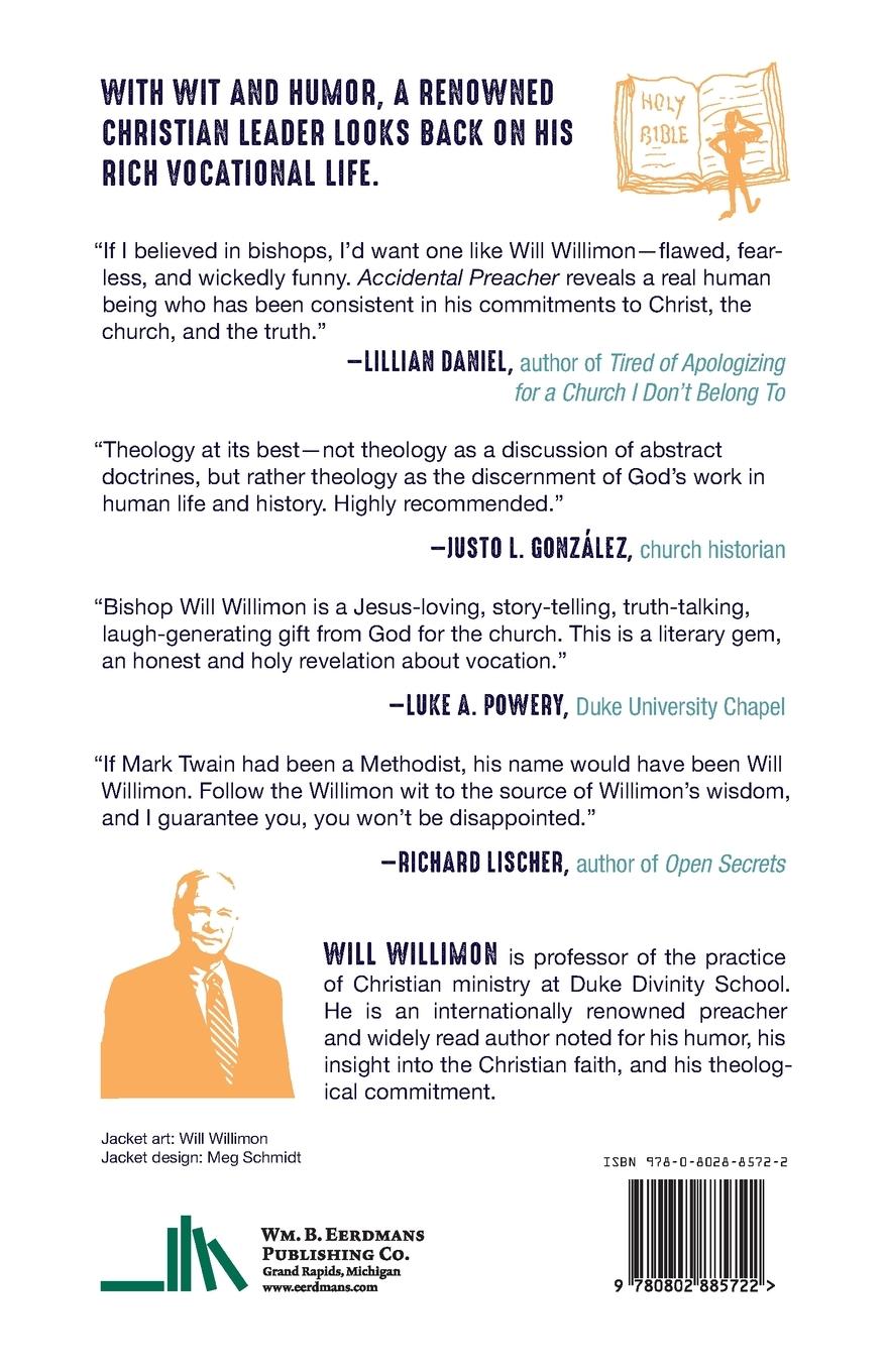 Rückseitencover Accidental Preacher