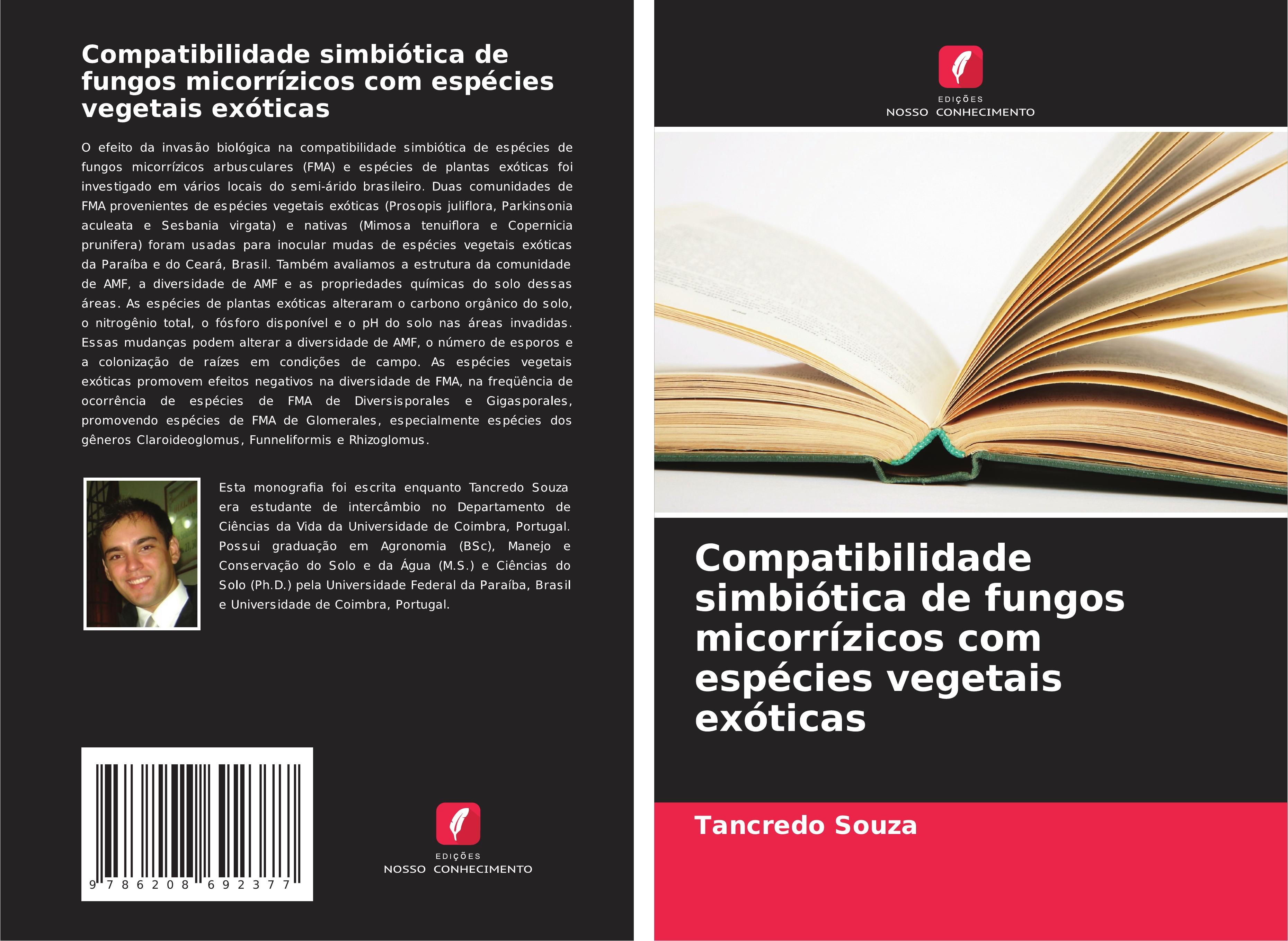 Vorderes Coverbild Compatibilidade simbiótica de fungos micorrízicos com espécies vegetais exóticas
