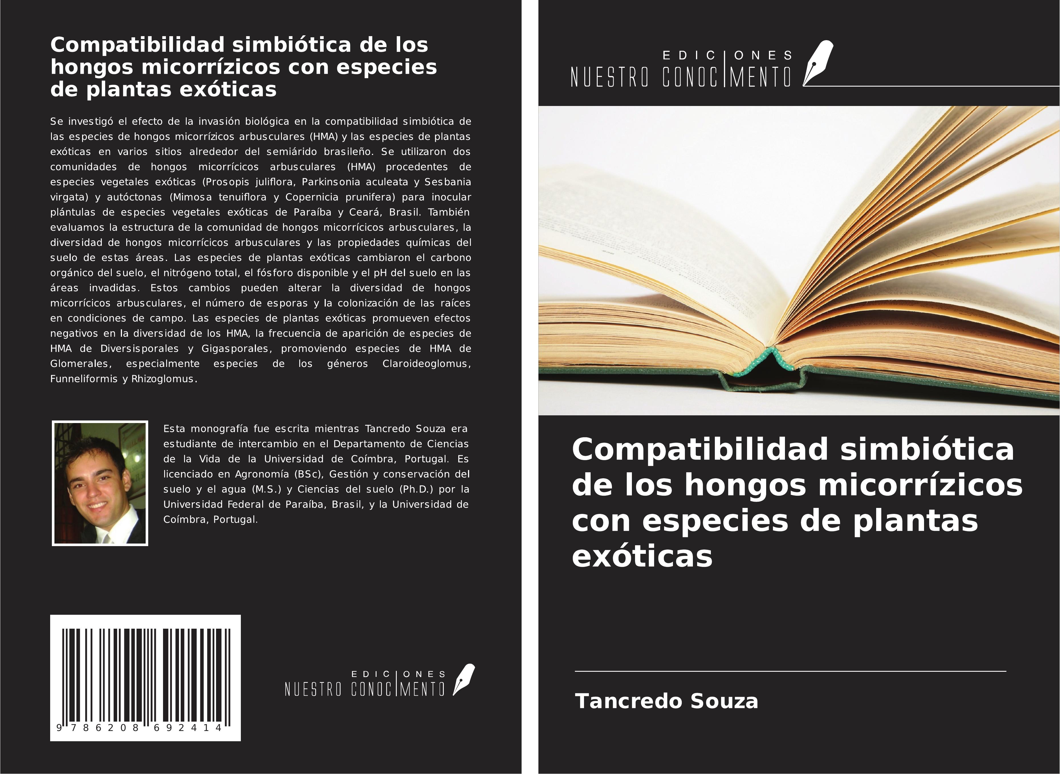 Vorderes Coverbild Compatibilidad simbiótica de los hongos micorrízicos con especies de plantas exóticas