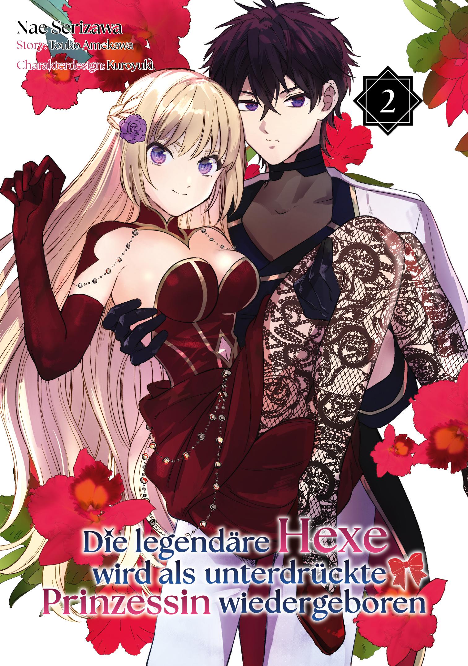 Vorderes Coverbild Die legendäre Hexe wird als unterdrückte Prinzessin wiedergeboren (Manga), Band 02