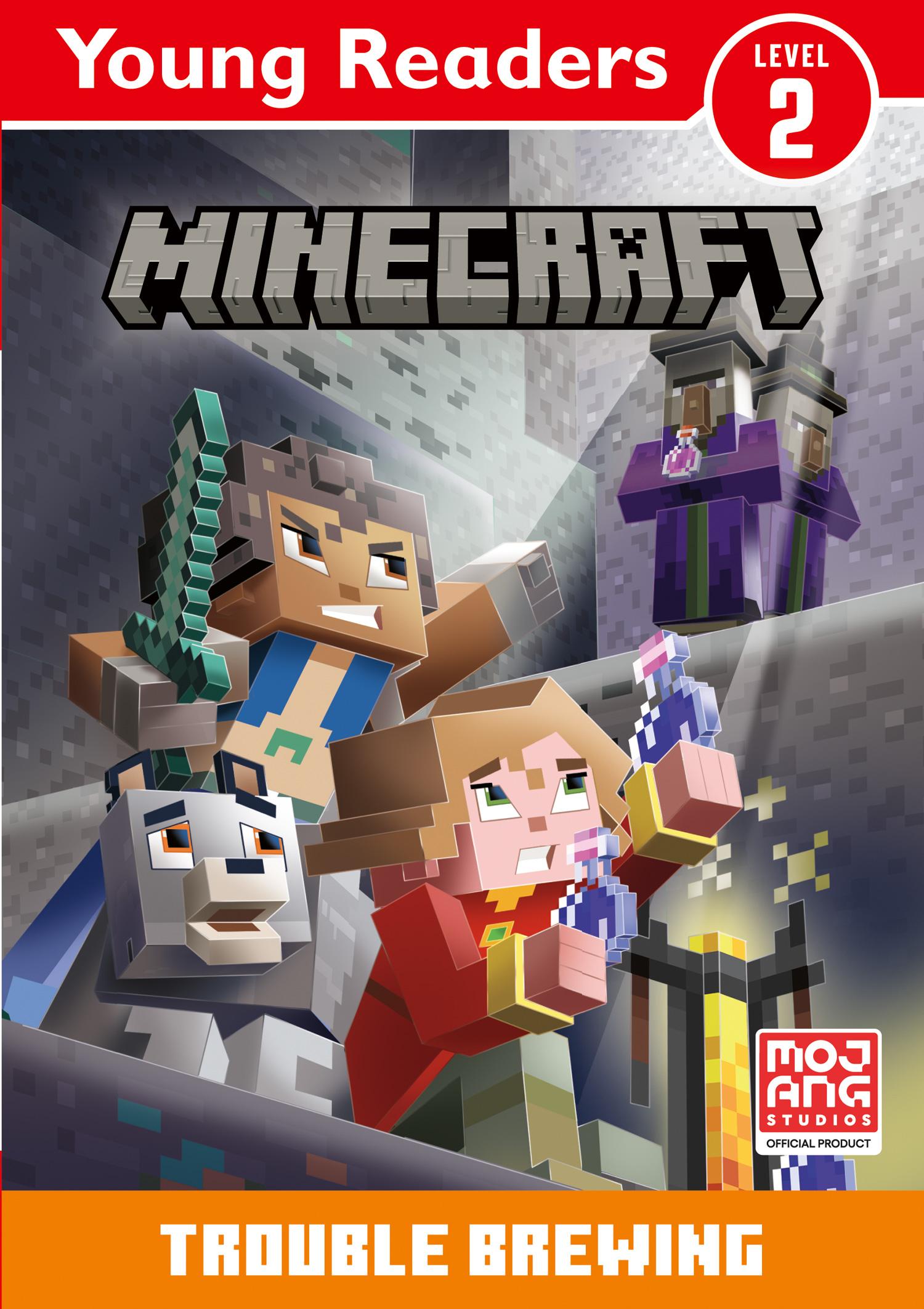 Vorderes Coverbild Minecraft Young Readers: Trouble Brewing