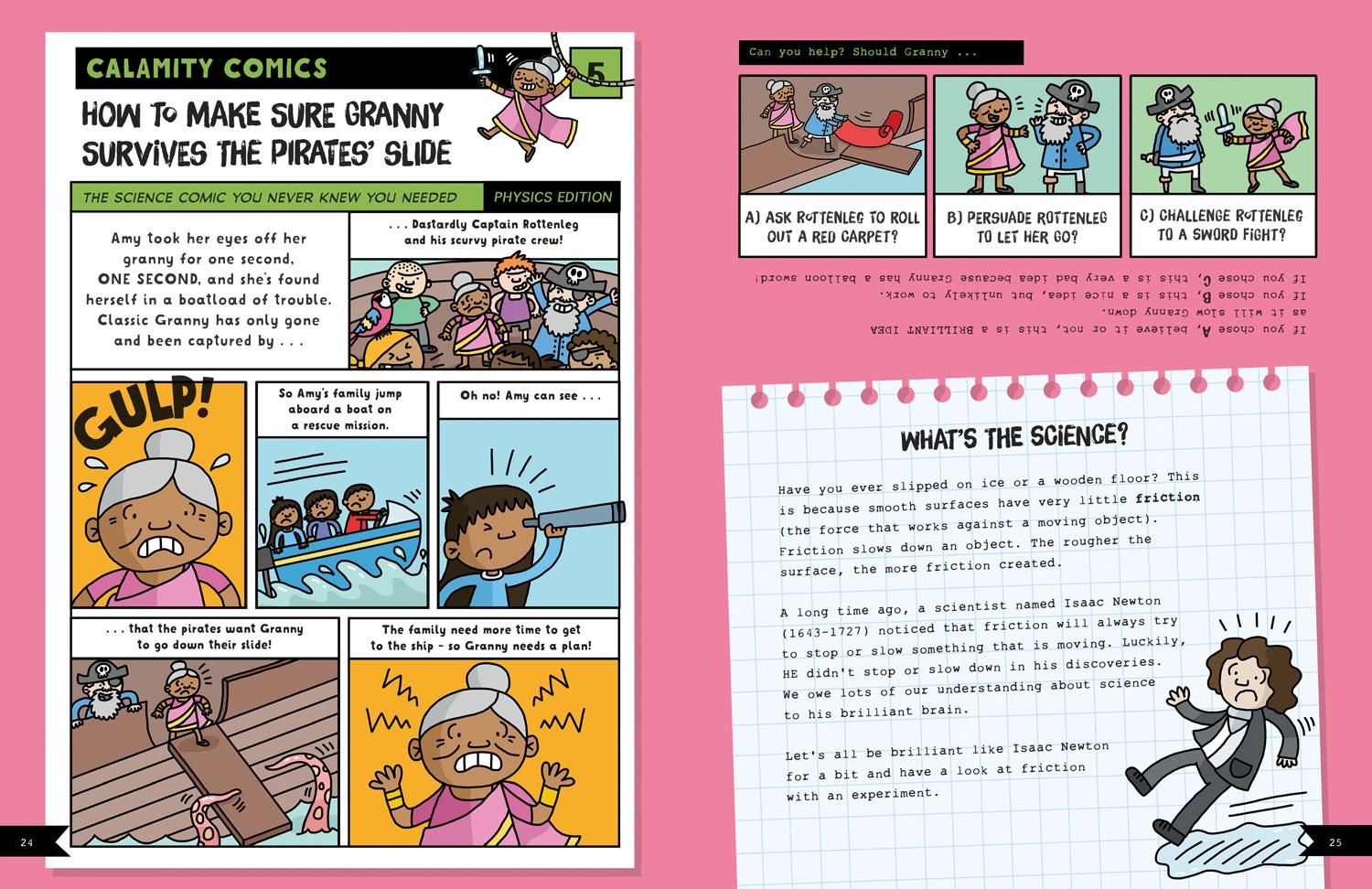 Beispielinhalt (Bild) How To Save Your Granny From a Runaway Train