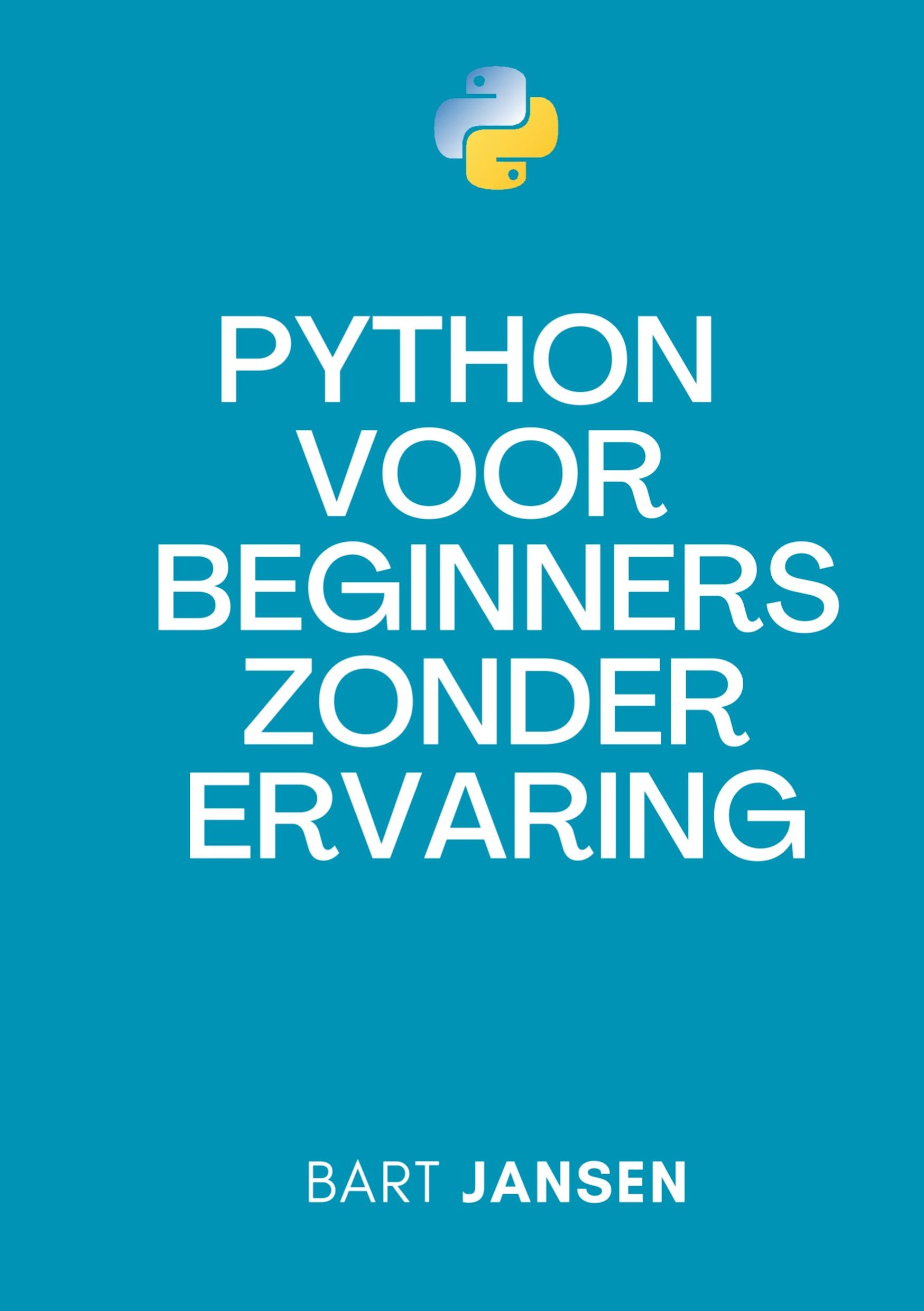 Vorderes Coverbild Python Programmeren voor beginners zonder ervaring