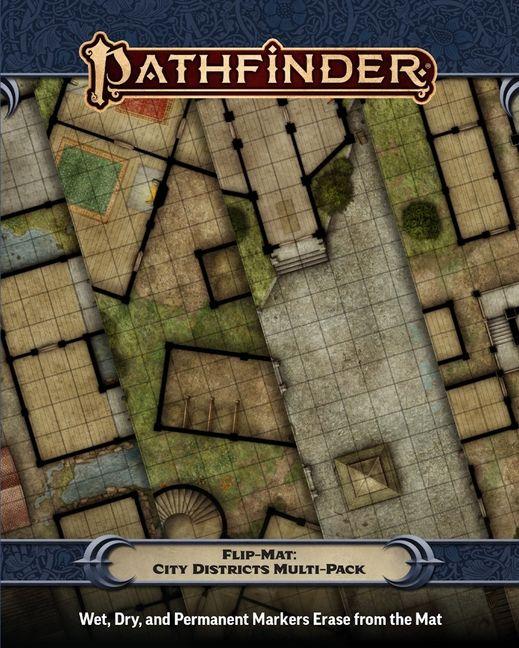 Vorderes Coverbild Pathfinder Flip-Mat: City Districts Multi-Pack
