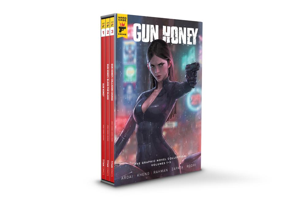 Vorderes Coverbild Gun Honey 1-3 Slipcase Set