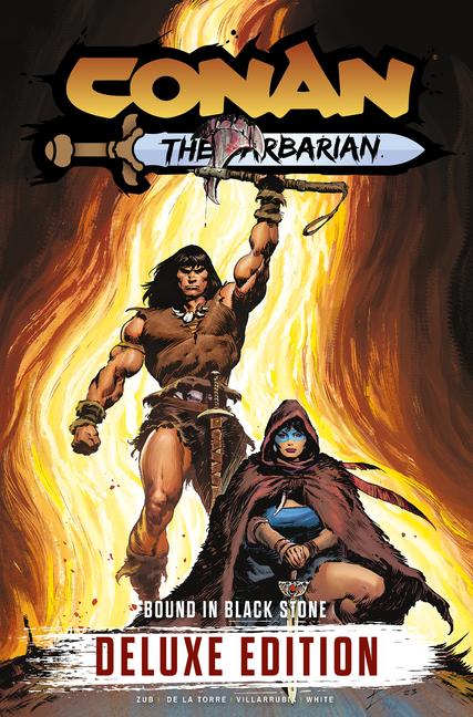 Vorderes Coverbild Conan the Barbarian Vol. 1: Bound in Black Stone Deluxe Edition