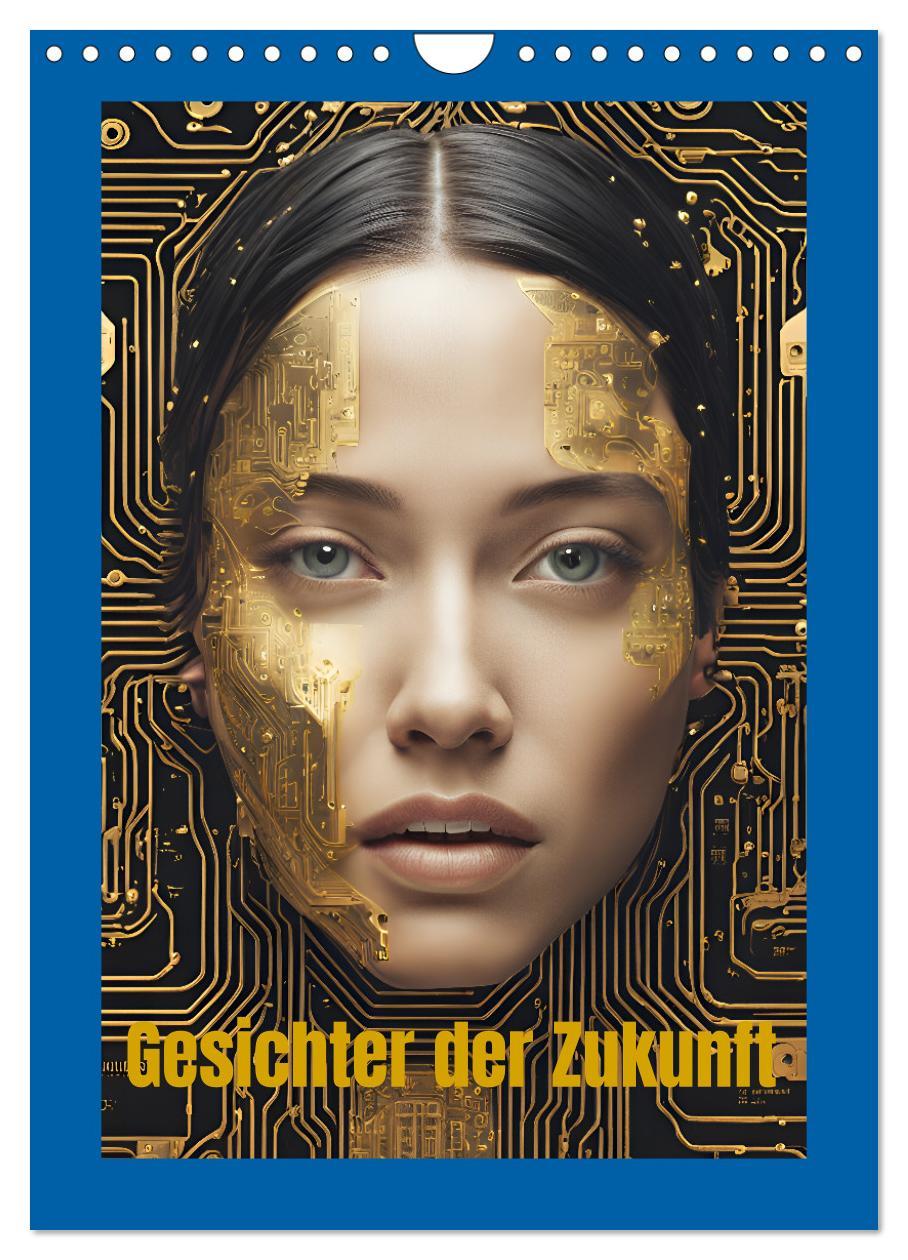 Vorderes Coverbild Gesichter der Zukunft (Wandkalender 2026 DIN A4 hoch), CALVENDO Monatskalender