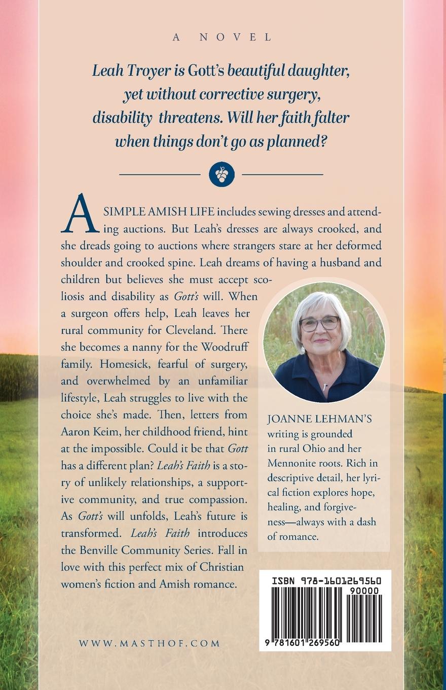 Rückseitencover Leah's Faith