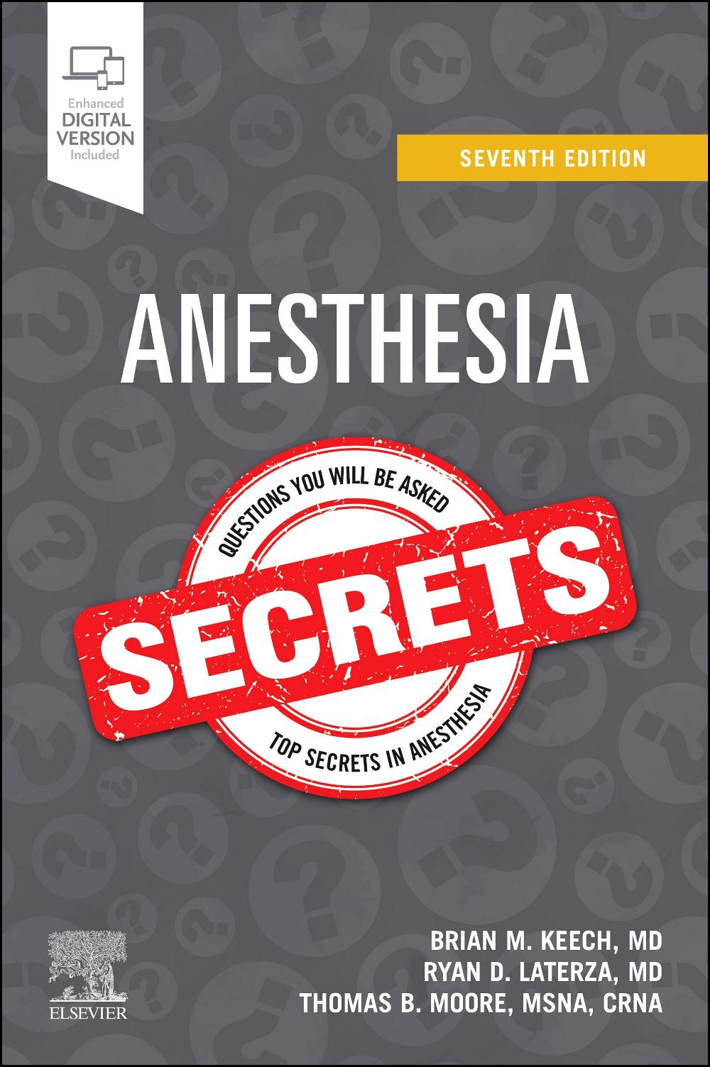 Vorderes Coverbild Anesthesia Secrets