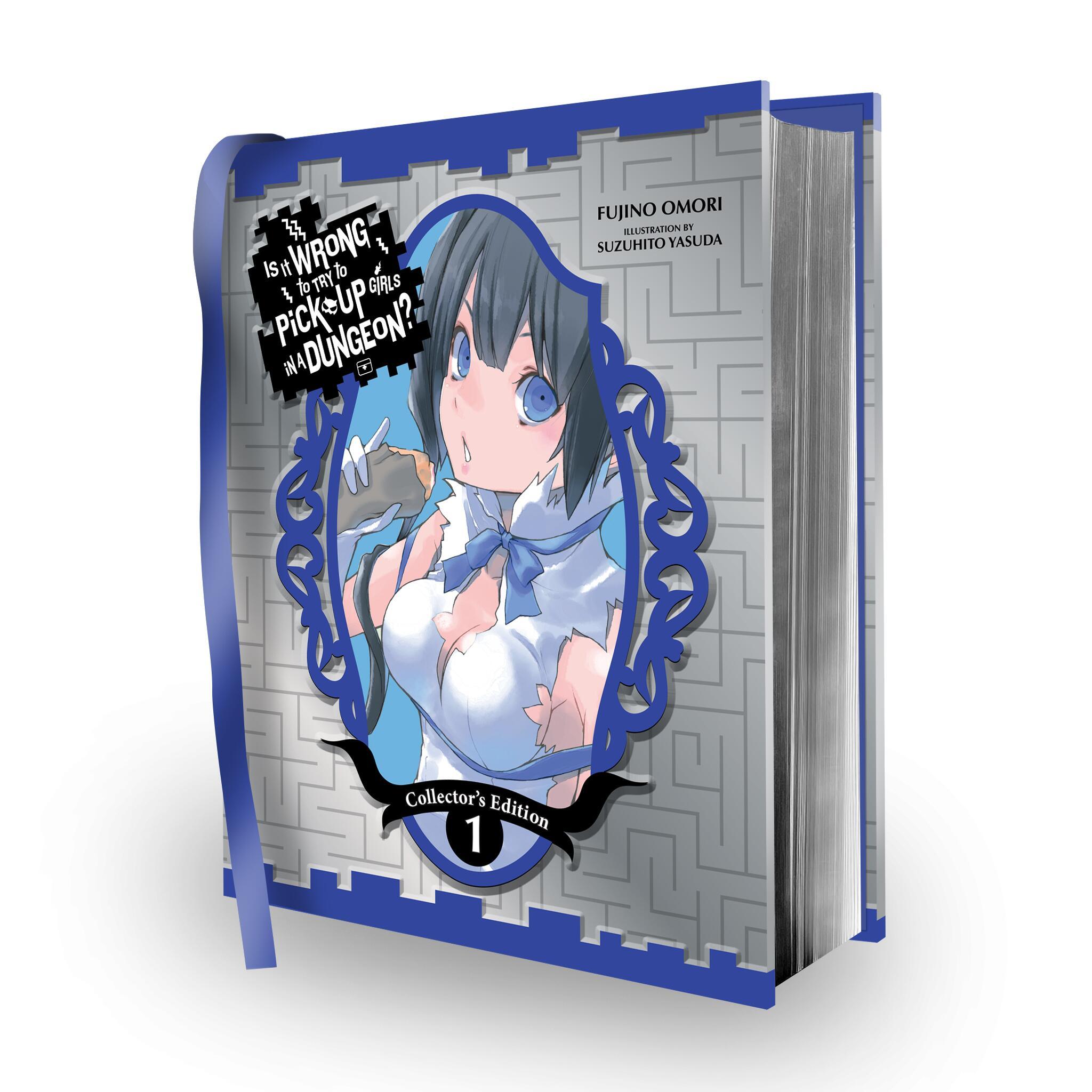 Vorderes Coverbild Is It Wrong to Try to Pick Up Girls in a Dungeon? Collector's Edition, Vol. 1