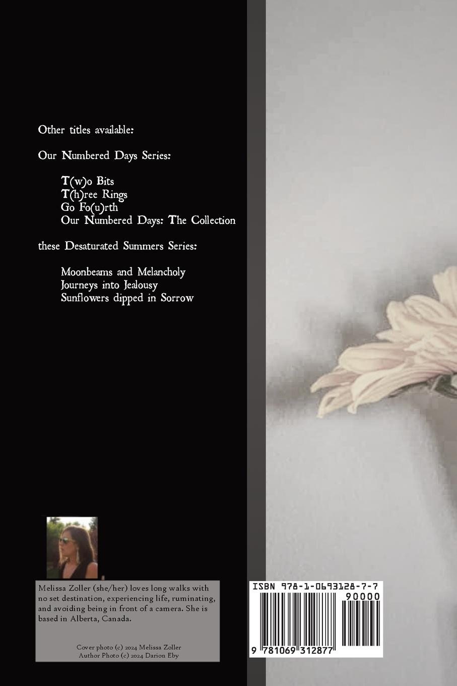 Rückseitencover Sunflowers dipped in Sorrow