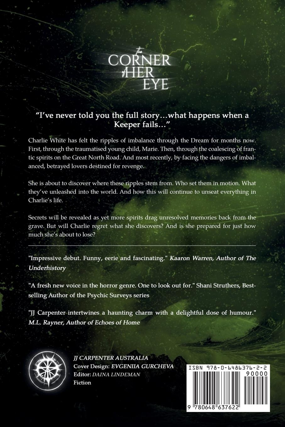 Rückseitencover The Corner of Her Eye