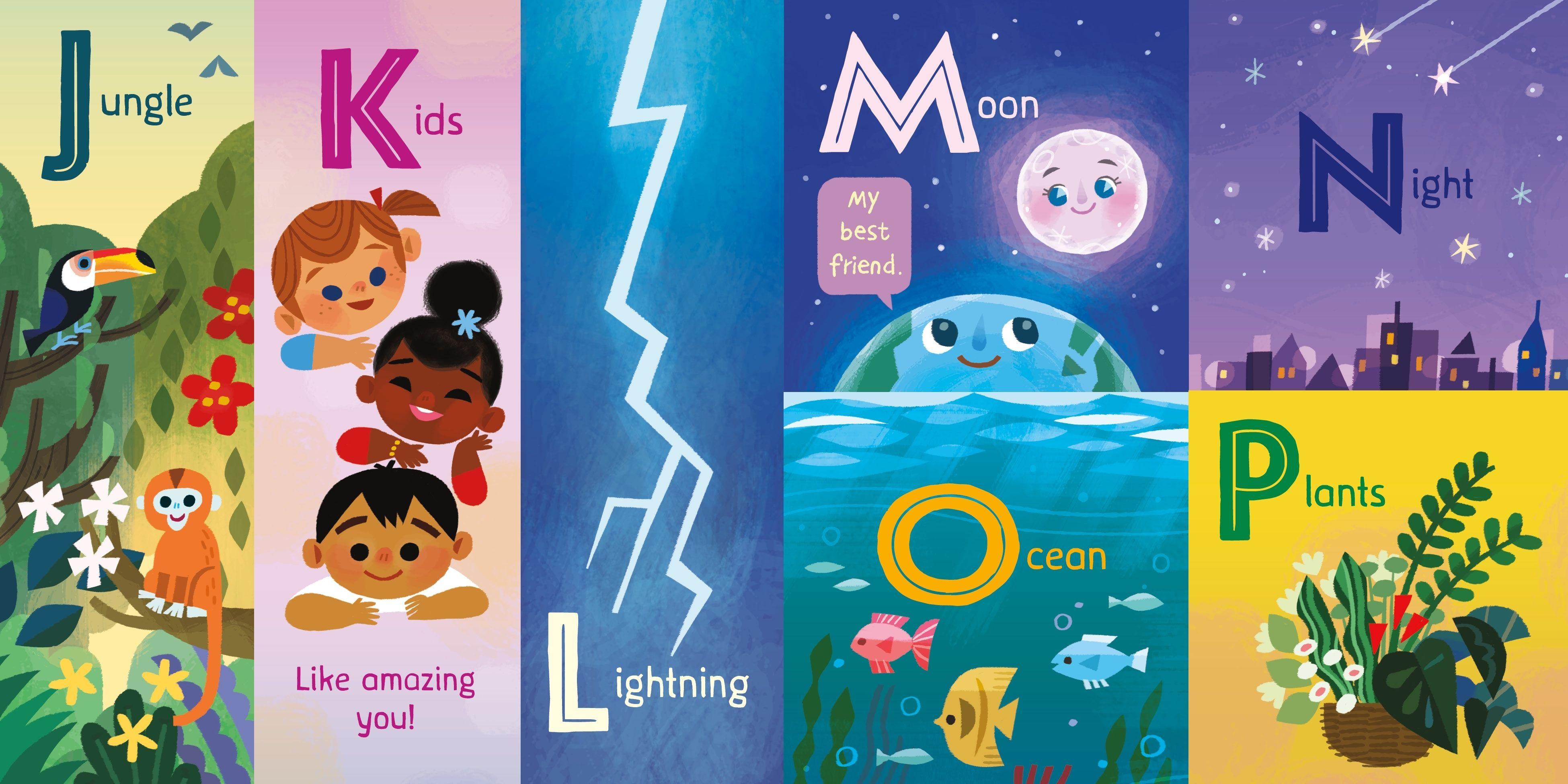 Beispielinhalt (Bild) ABCD . . . Earth!