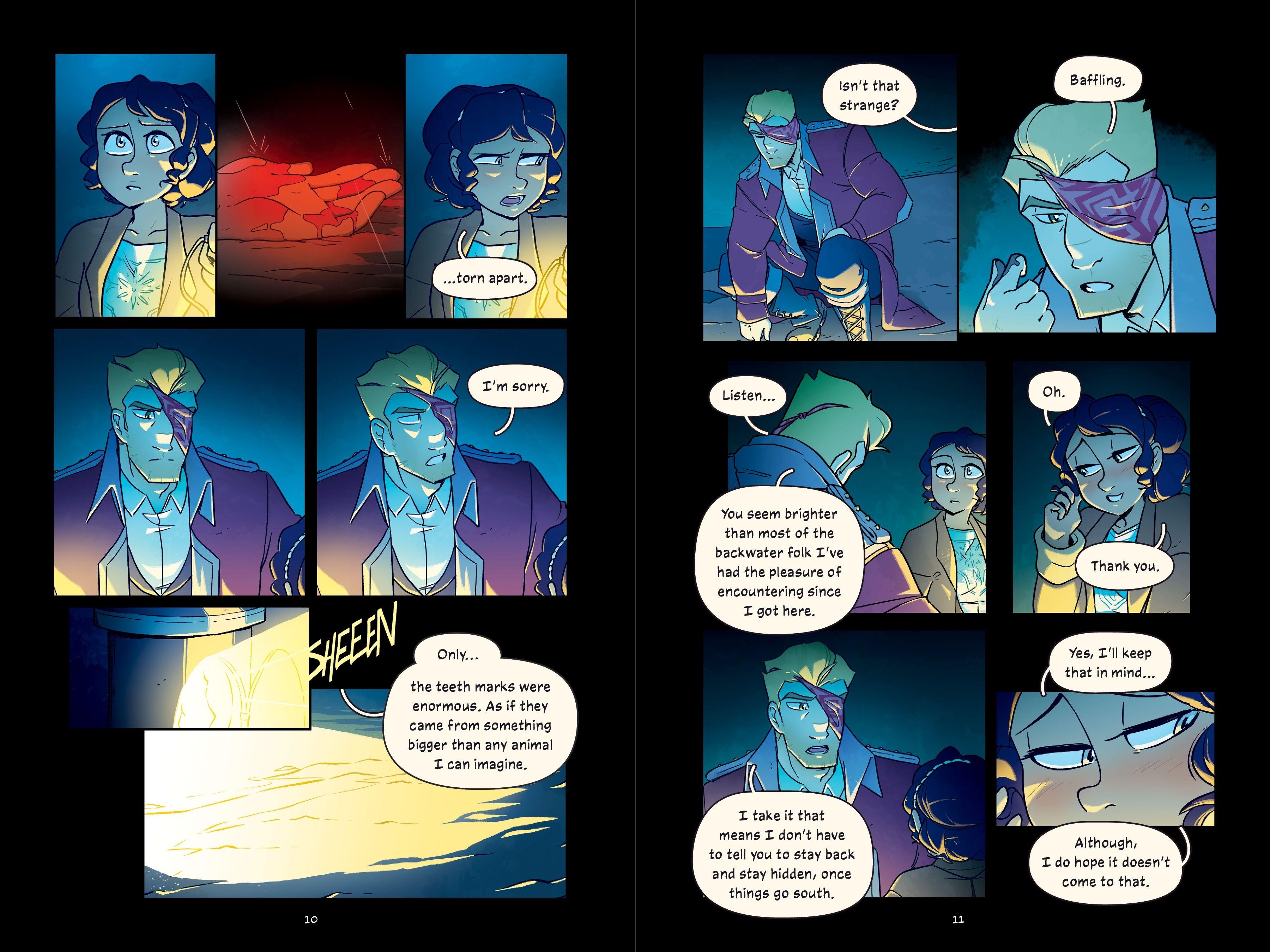 Beispielinhalt (Bild) Of Swamp & Sea Volume 1