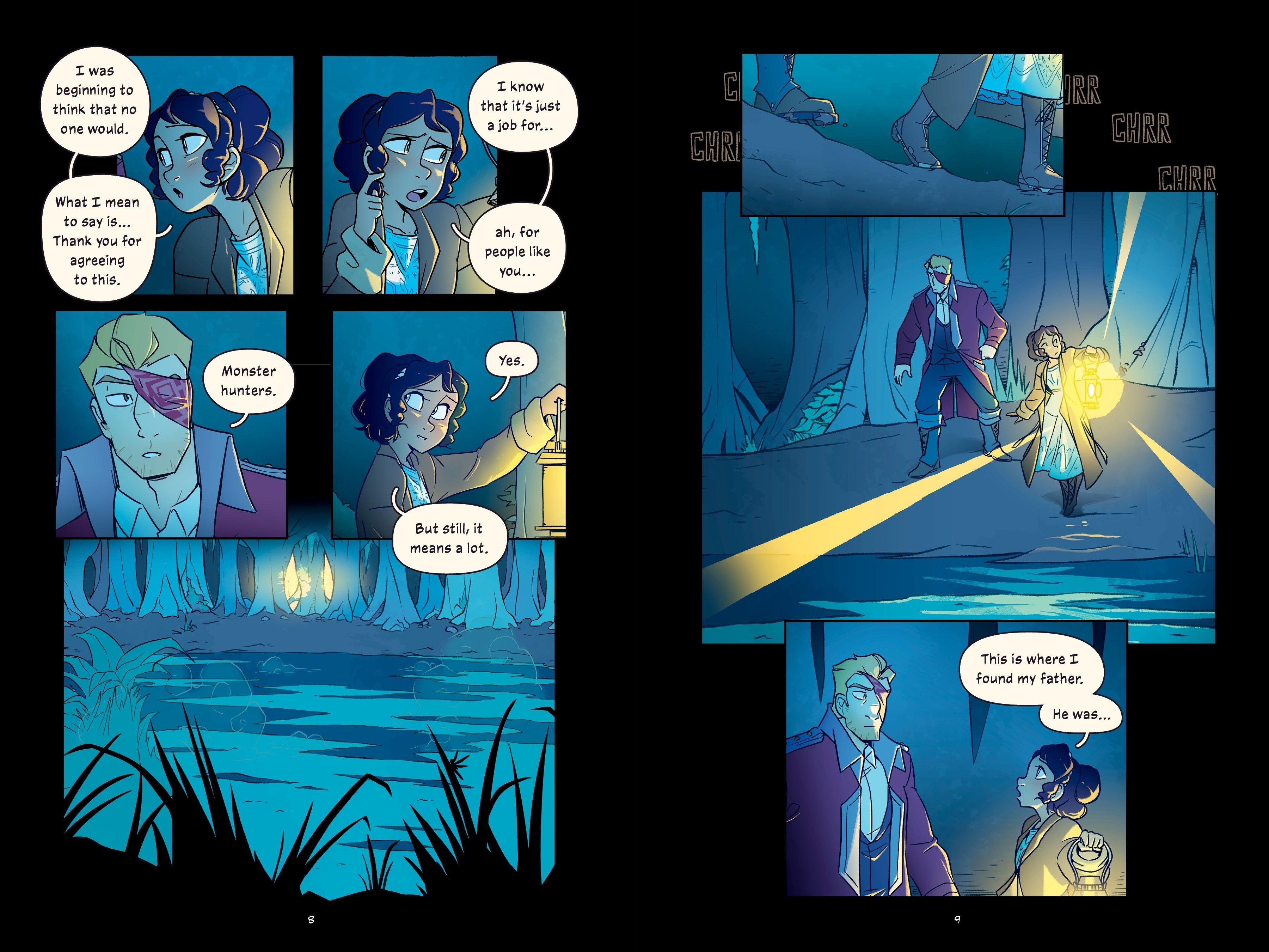 Beispielinhalt (Bild) Of Swamp & Sea Volume 1