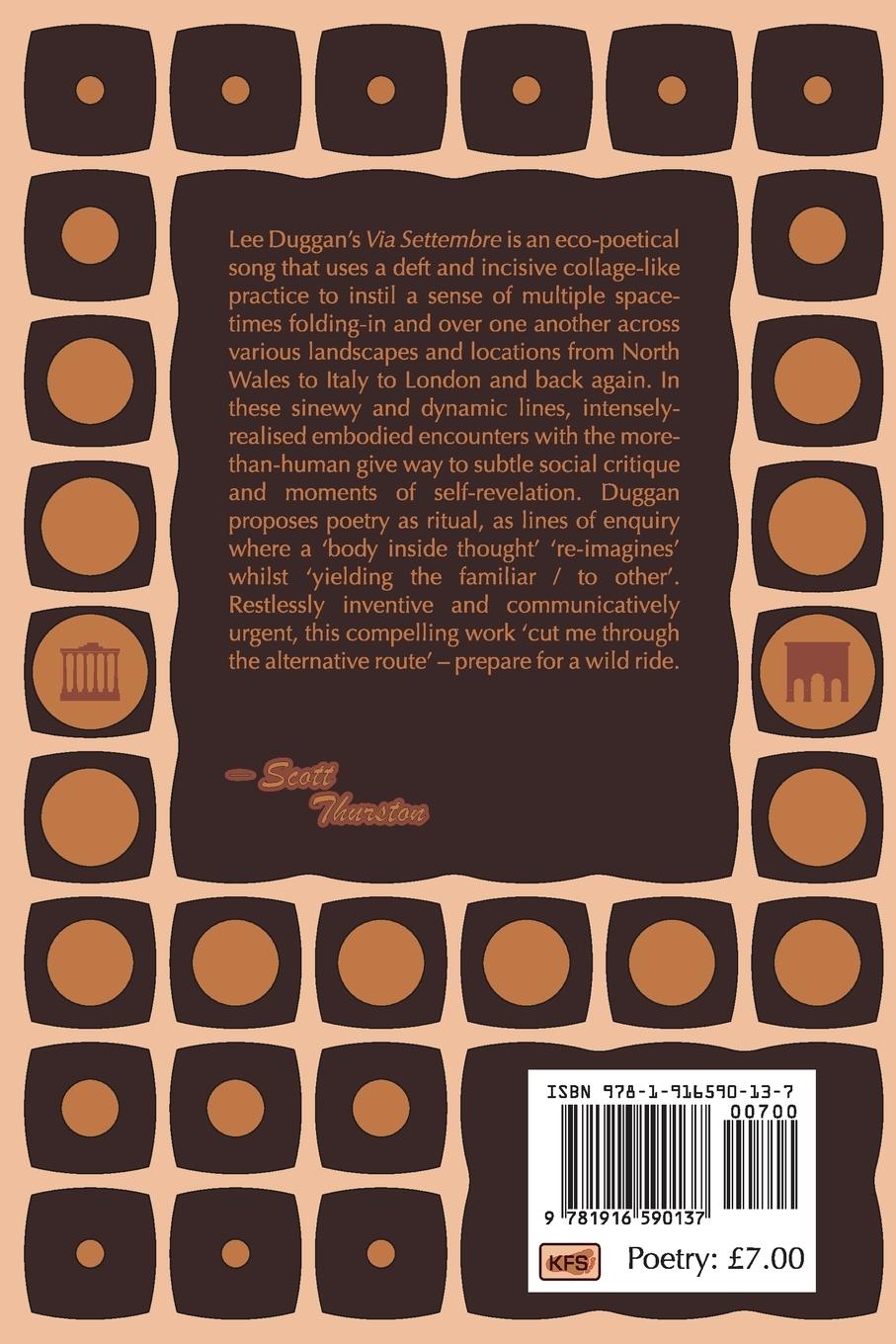 Rückseitencover Via Settembre