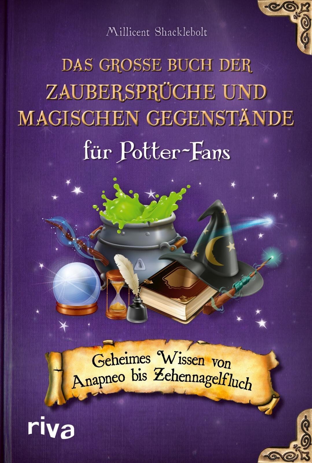 Vorderes Coverbild Das große Buch der Zaubersprüche und magischen Gegenstände für Potter-Fans