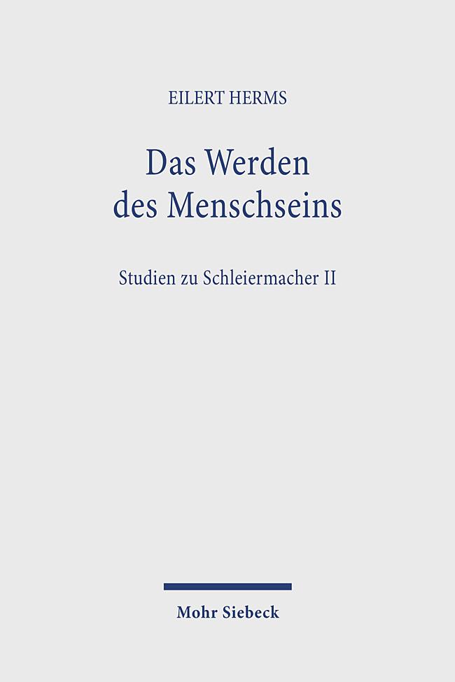 Vorderes Coverbild Das Werden des Menschseins