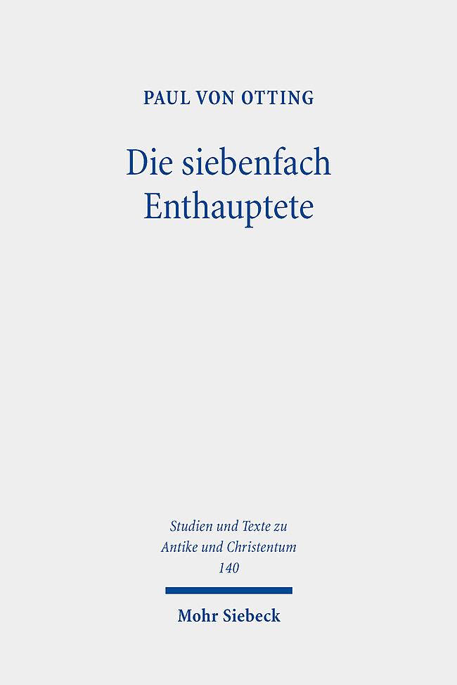 Vorderes Coverbild Die siebenfach Enthauptete