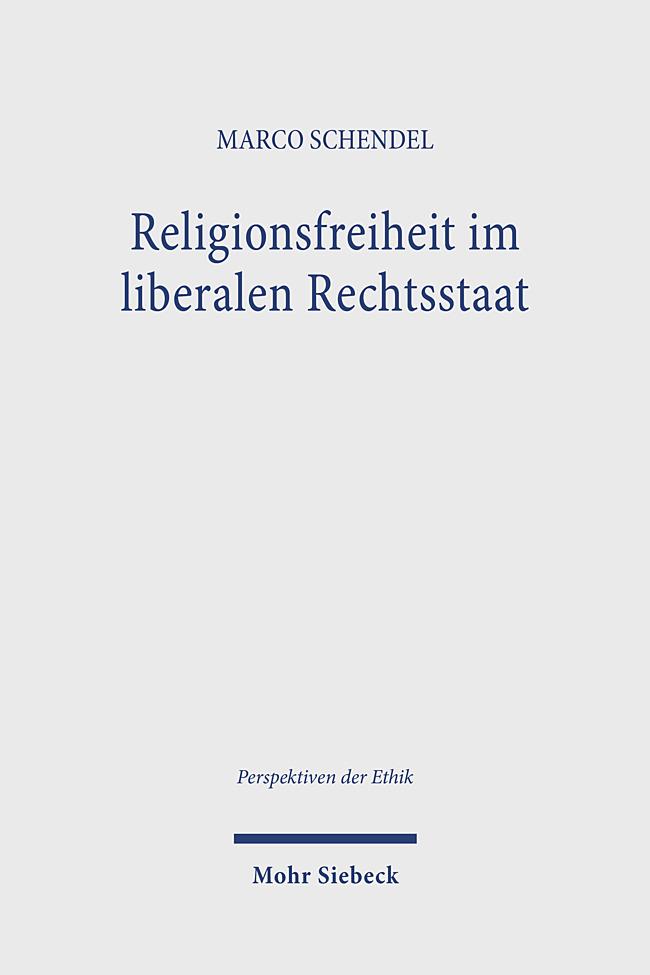 Vorderes Coverbild Religionsfreiheit im liberalen Rechtsstaat